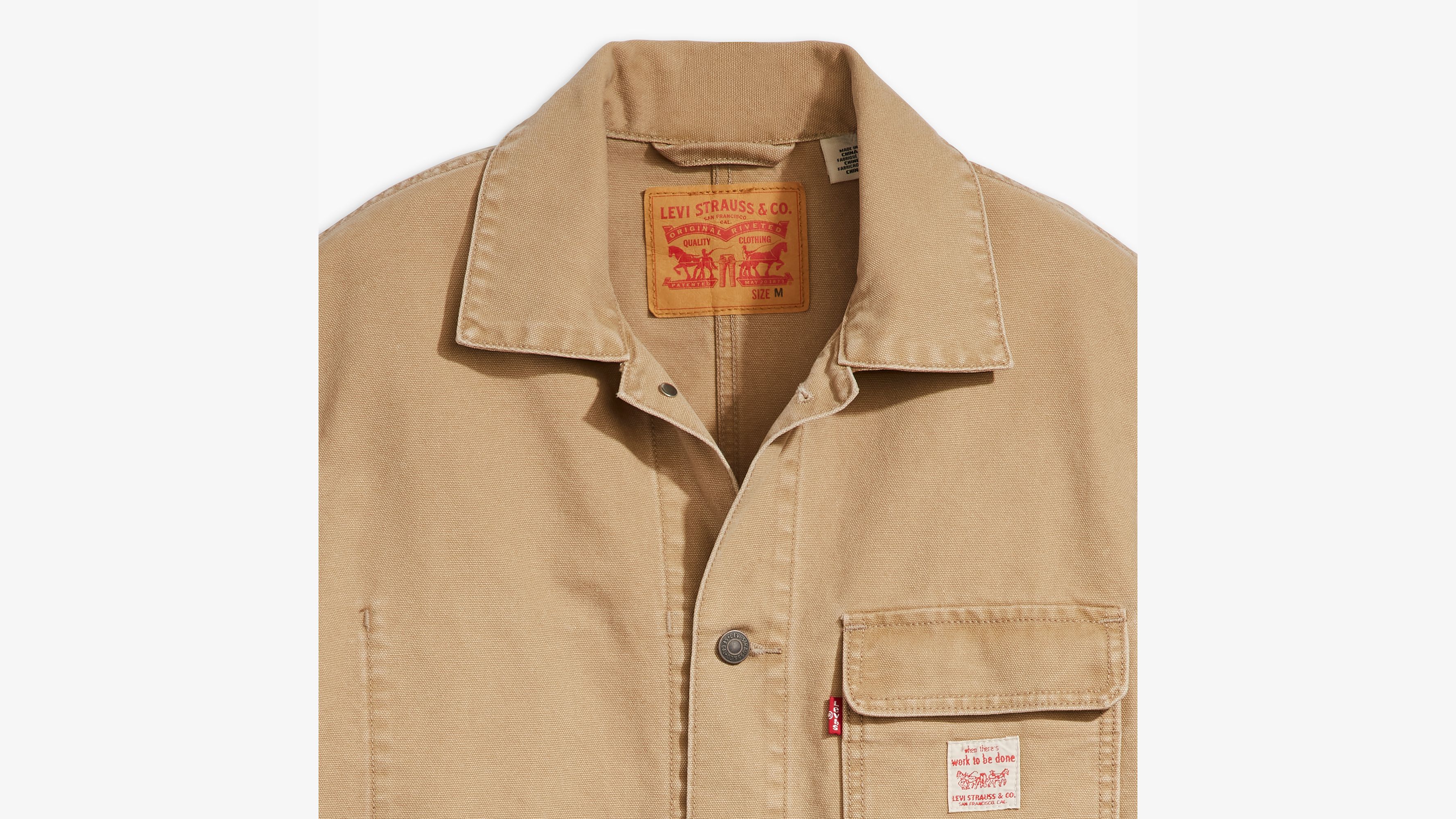 Levi's engineer coat review store