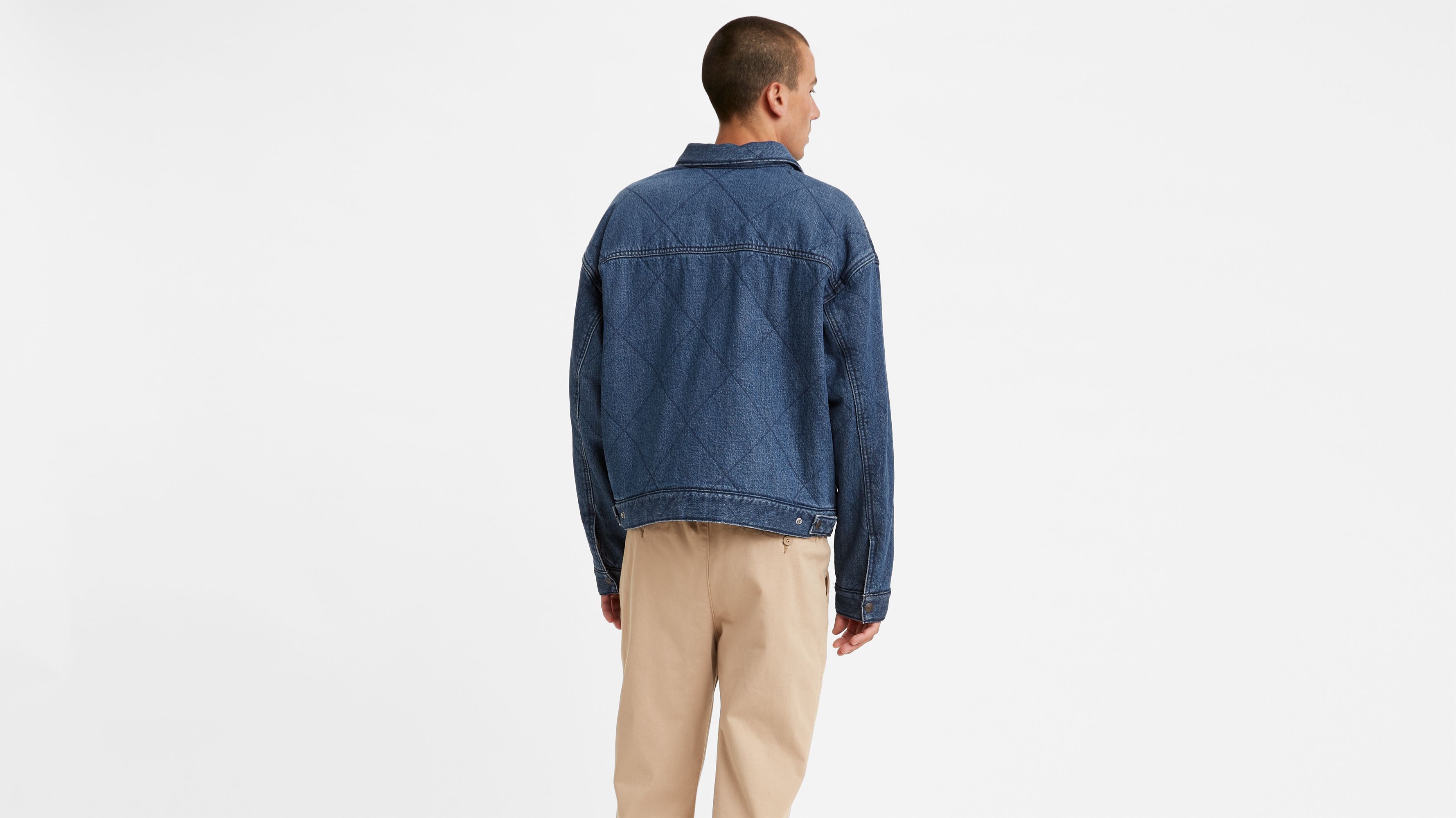 Stay Loose Quilted Type Ii Trucker Jacket - Medium Wash | Levi's® US