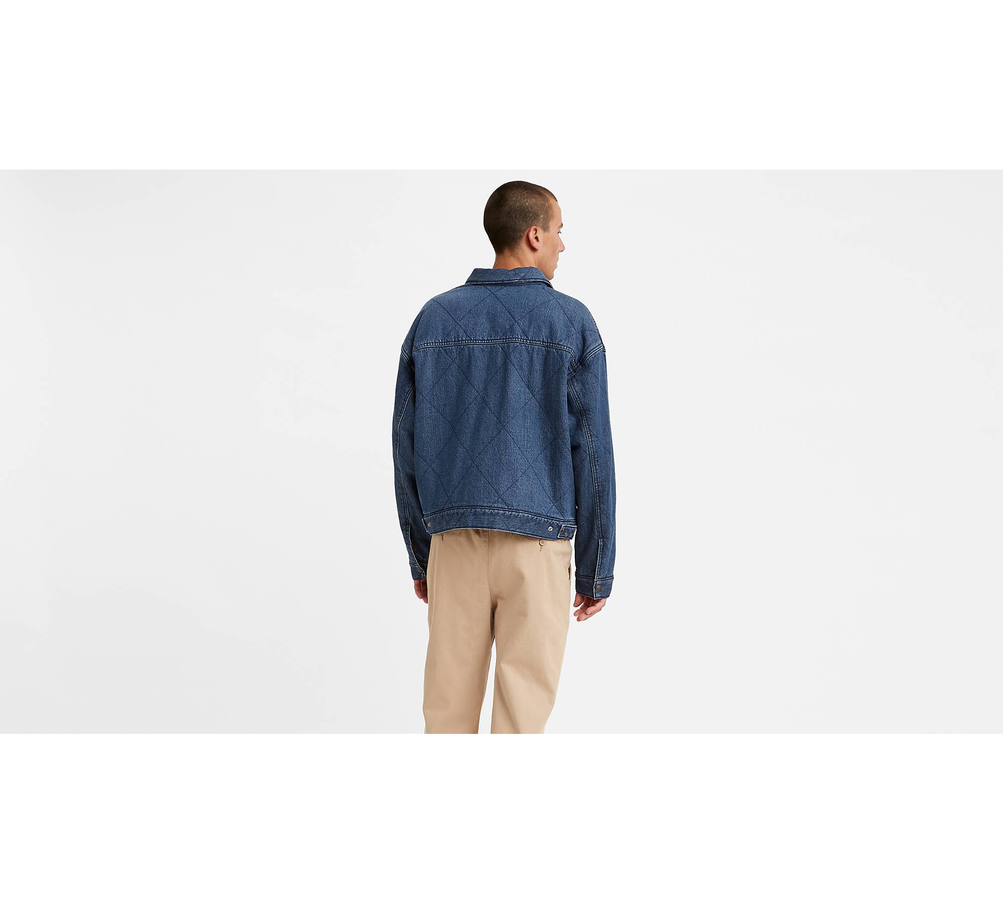 Stay Loose Quilted Type Ii Trucker Jacket - Medium Wash | Levi's® US