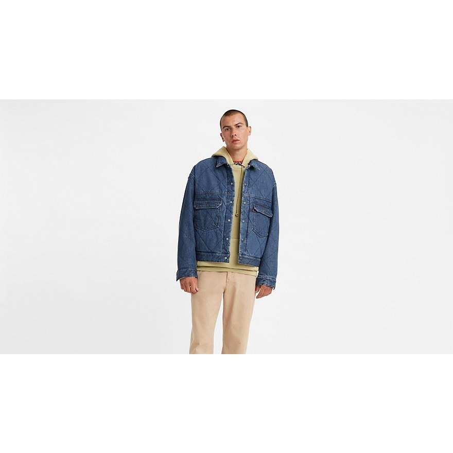 Stay Loose Quilted Type II Trucker Jacket 1