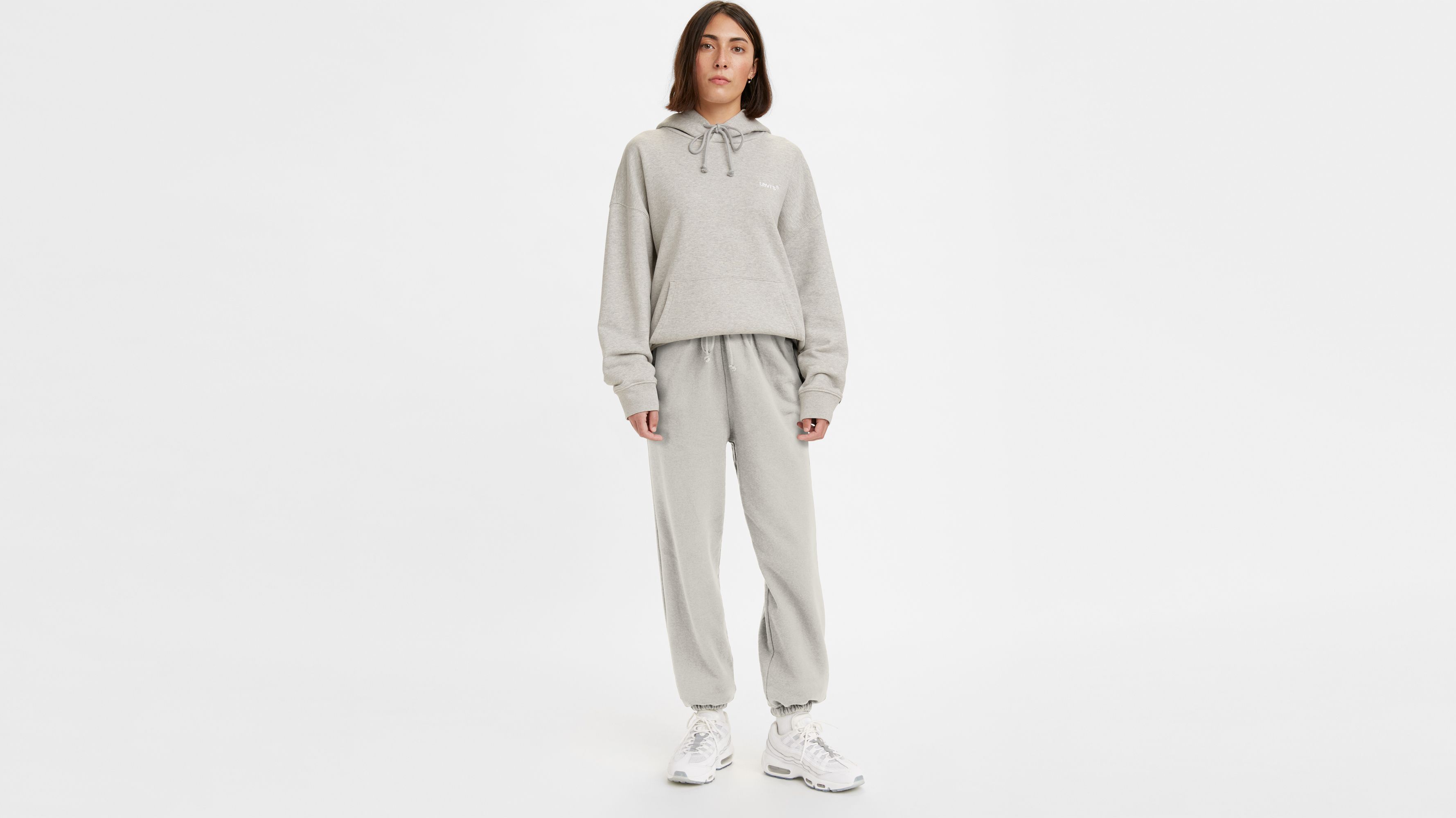 LAVINIA - Sweat pants - Grey Melange