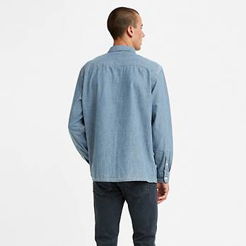 Relaxed Utility Pocket Worker Shirt 2
