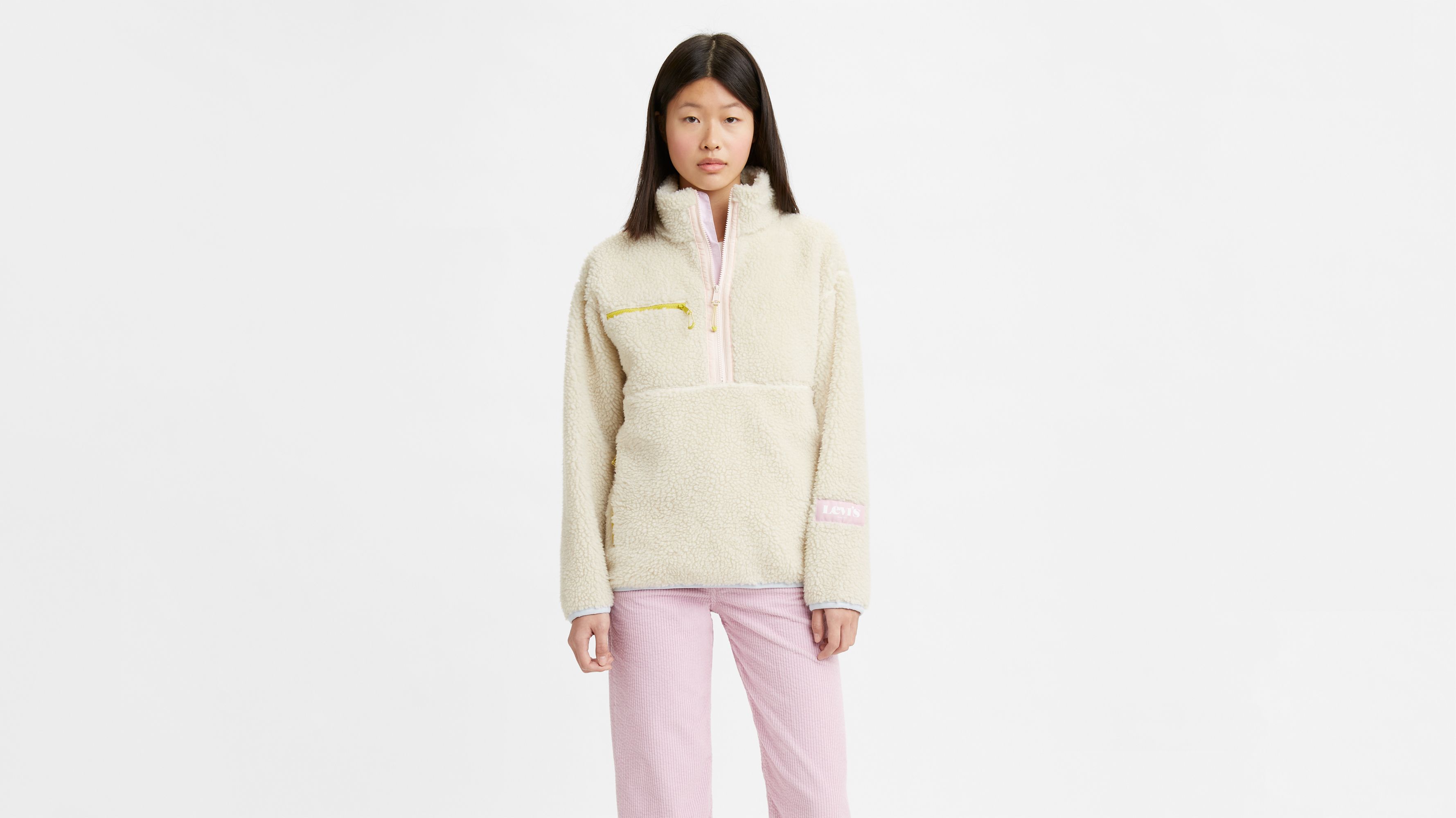 Levi's sloane sherpa online pullover