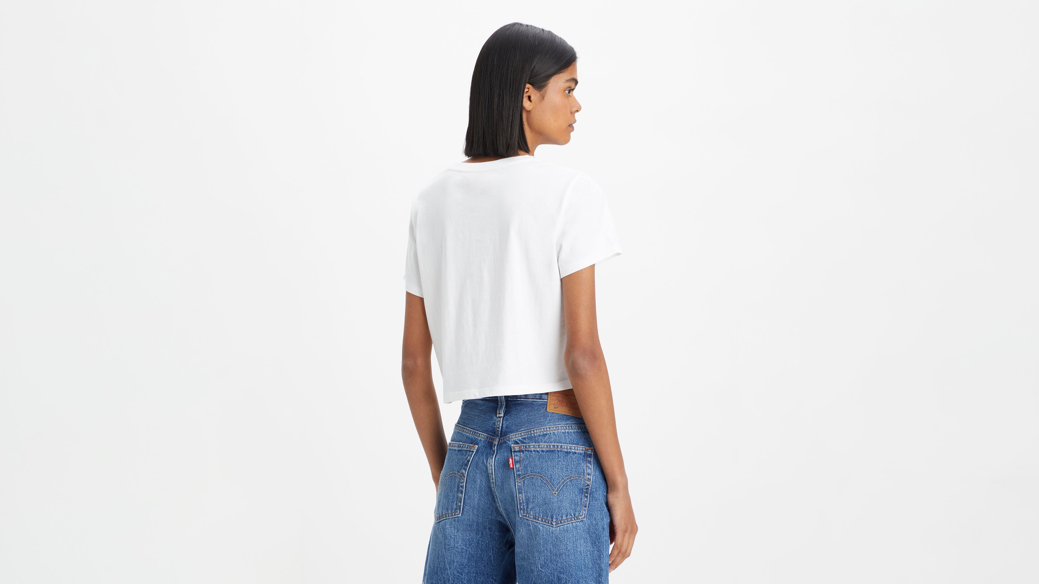 Graphic Cropped Jordie Tee 2