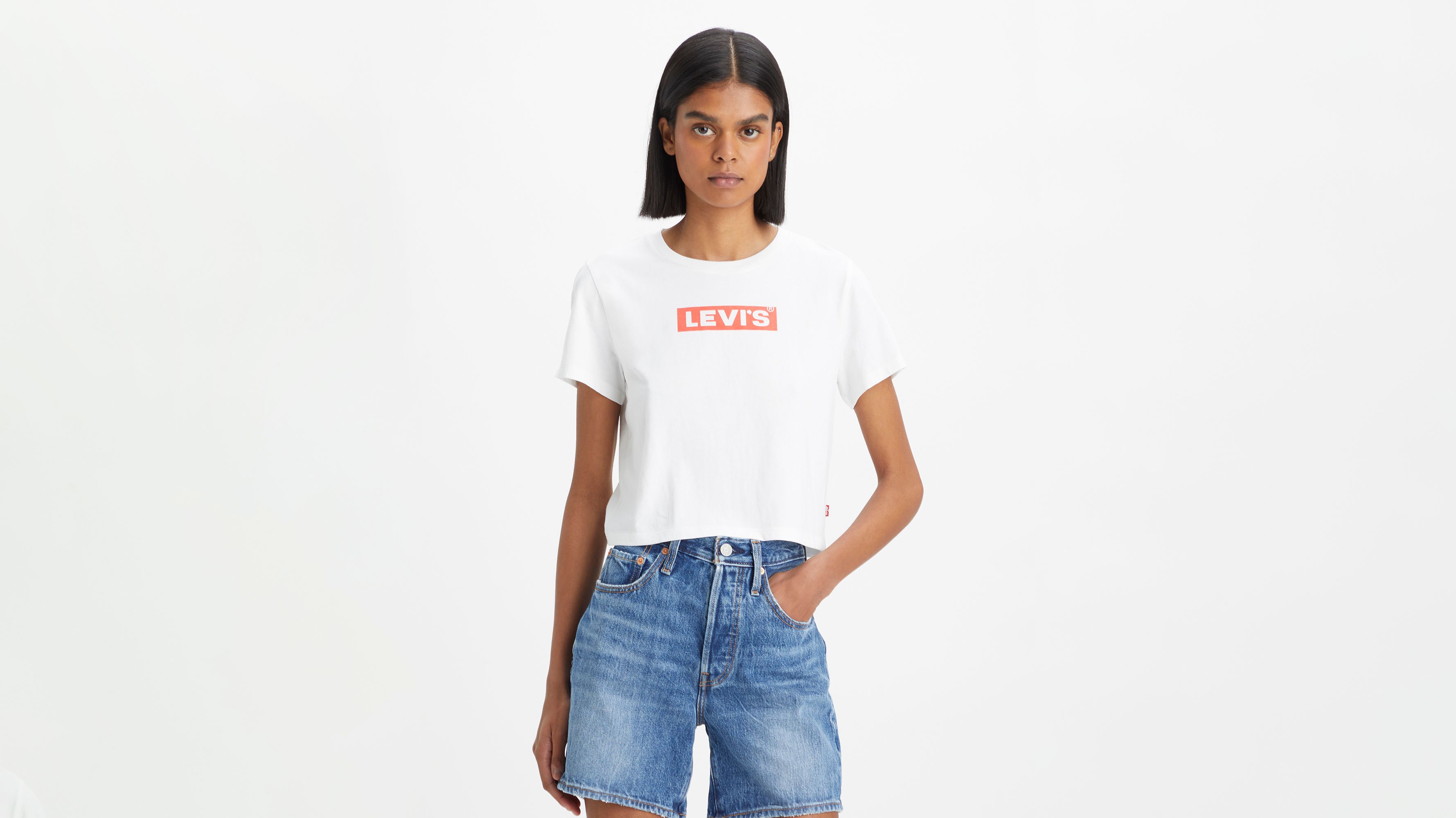 Graphic Cropped Jordie Tee 1