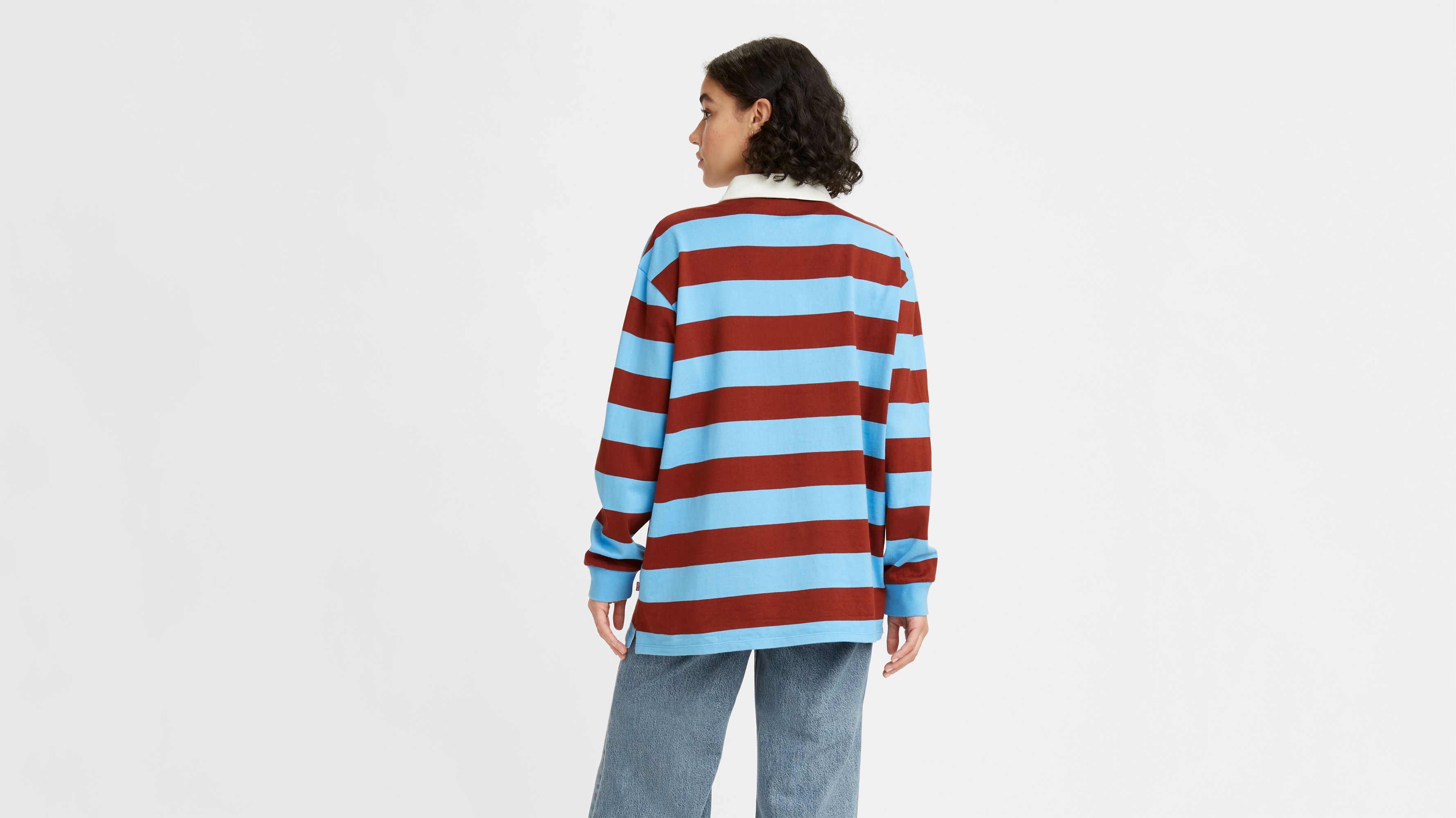 Façonnable - Rugby Stripe Shirt L