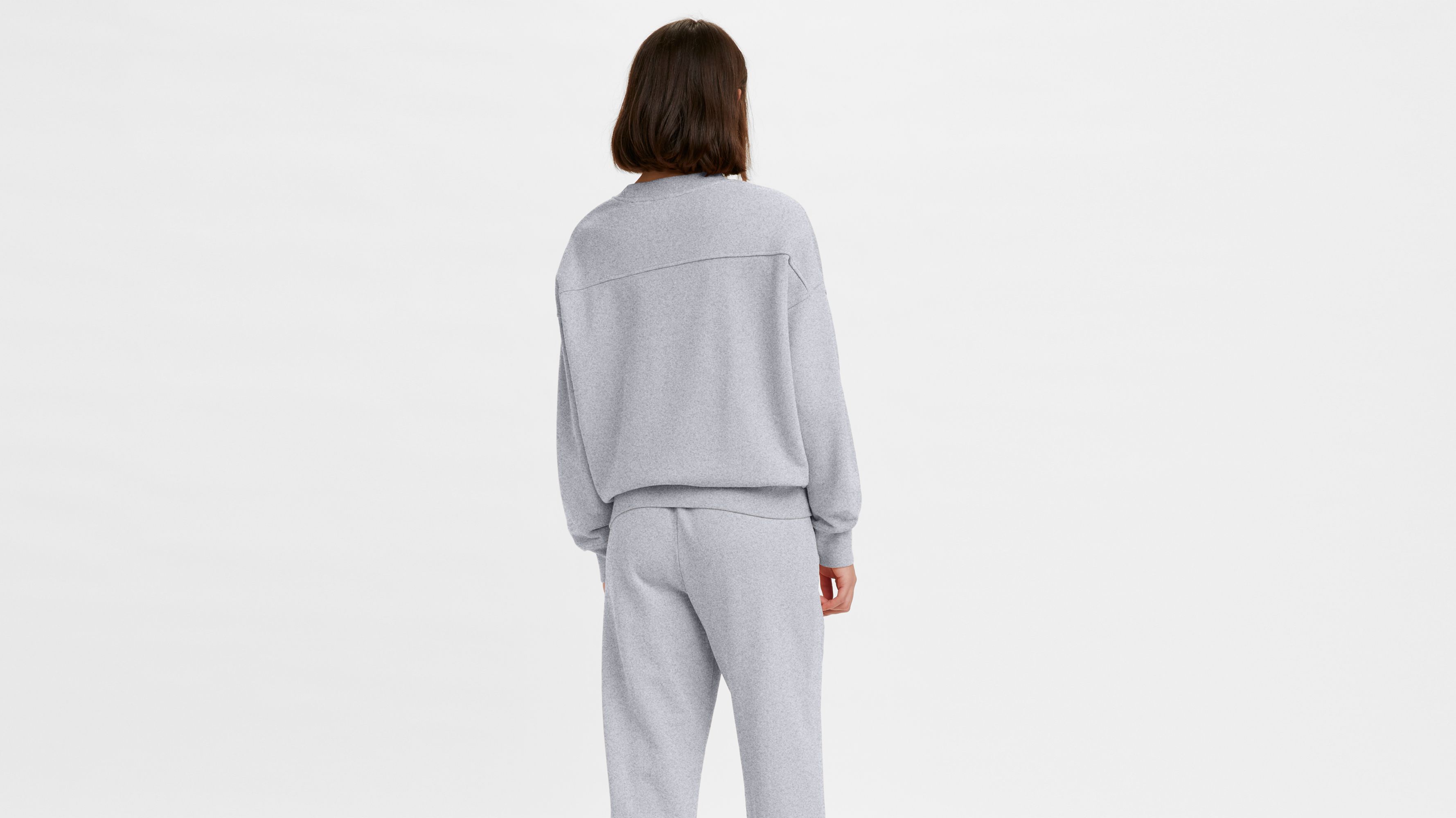 Wfh Women's Crewneck Sweatshirt - Grey | Levi's® US