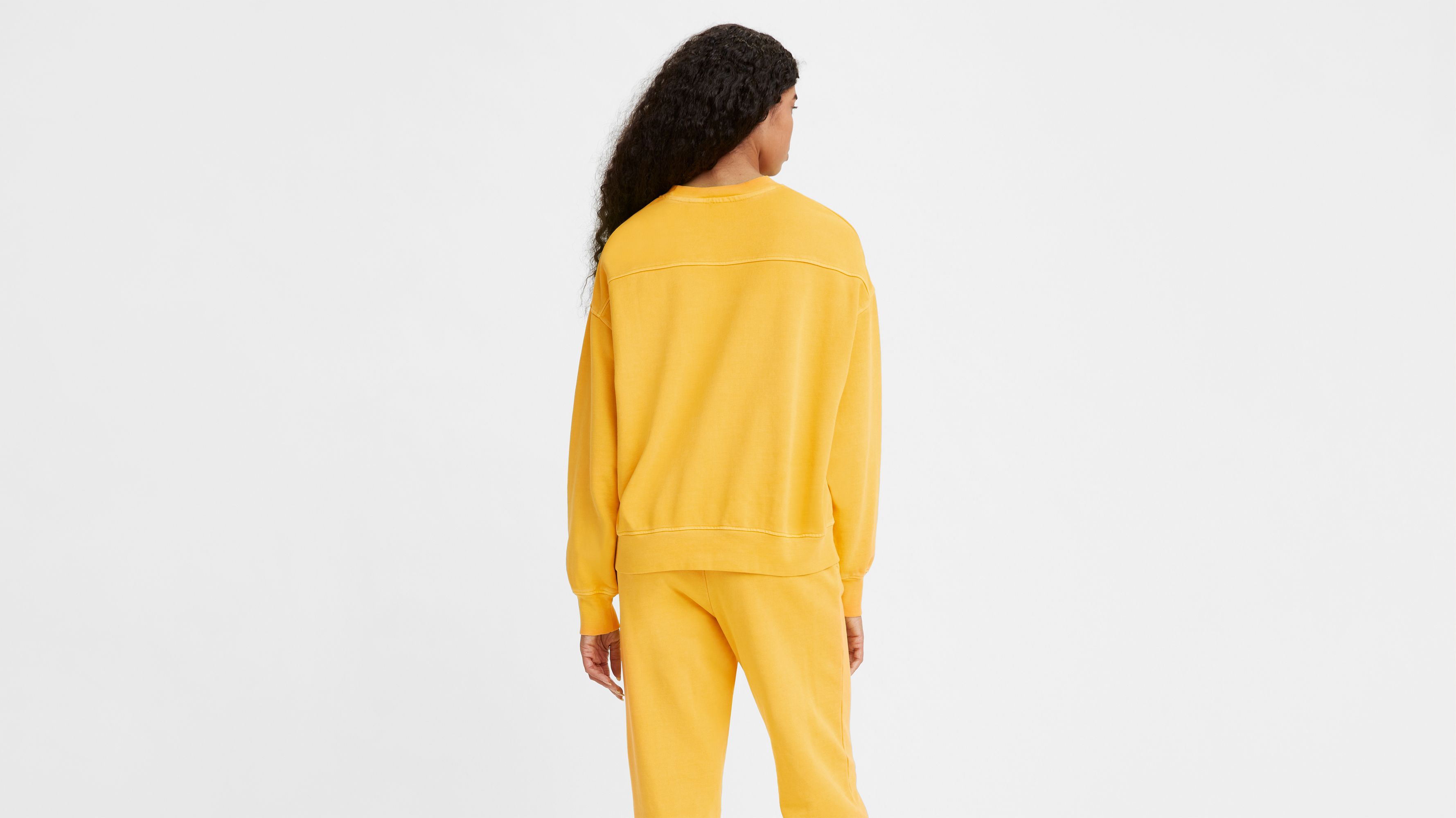 Work From Home Sweatshirt - Yellow