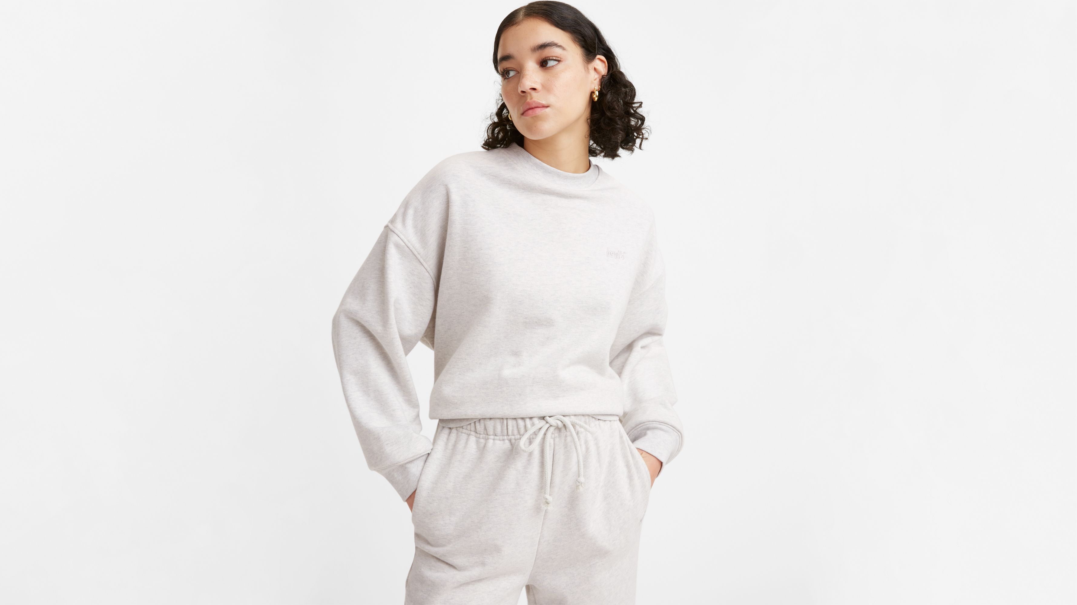 Work From Home Sweatshirt - Grey | Levi's® AD