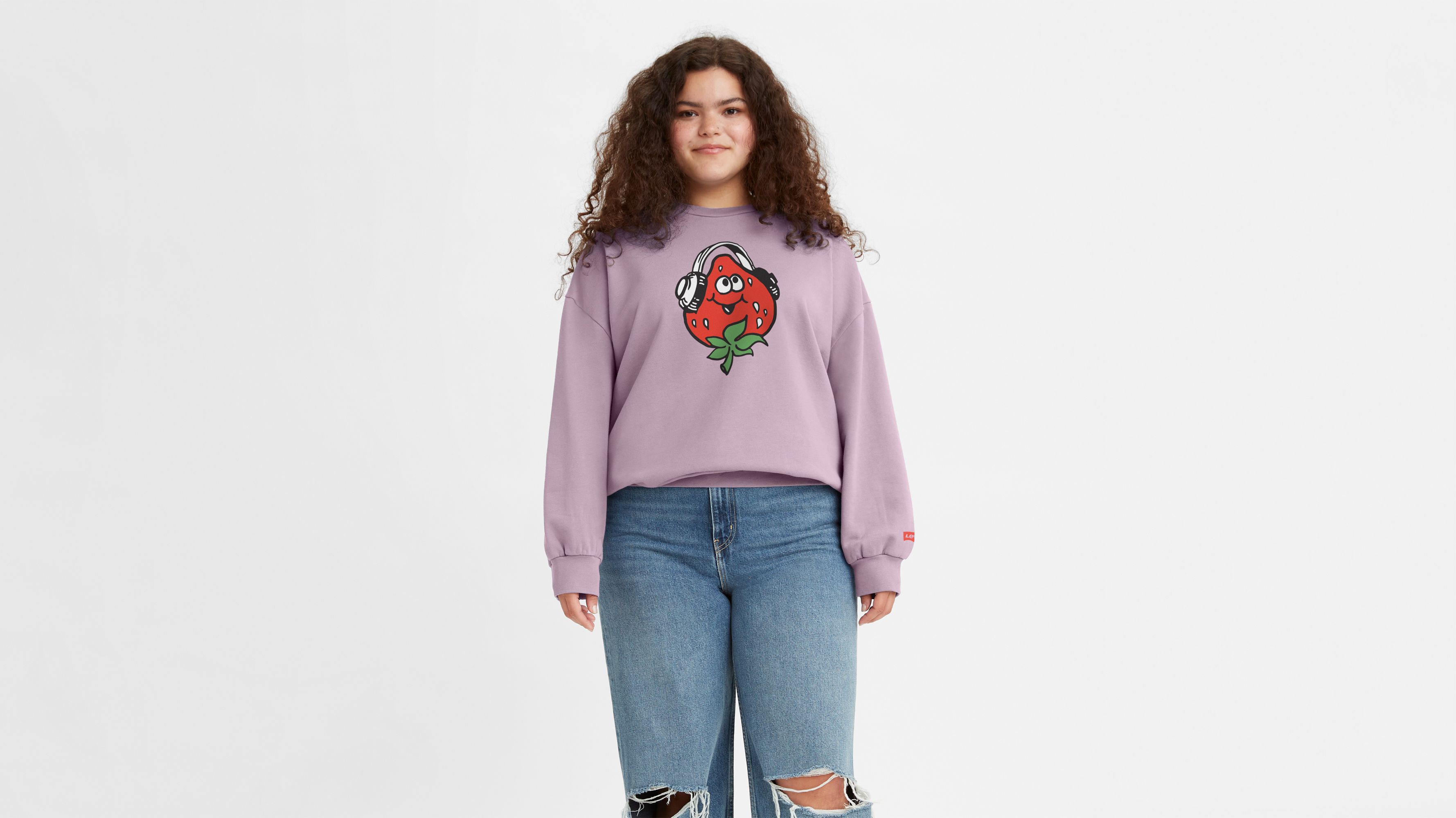 Graphic Crewneck Sweatshirt 1