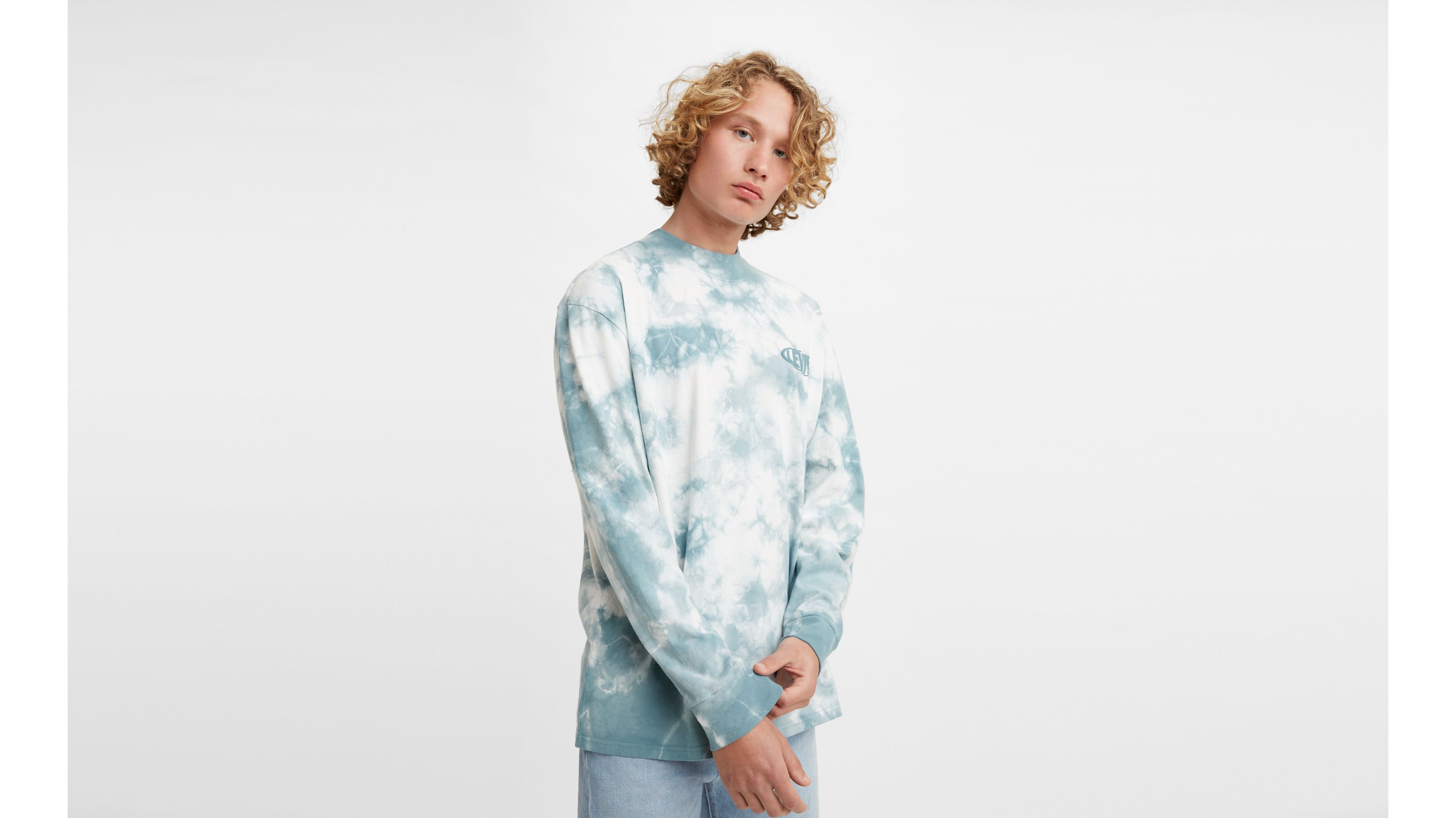 Oversized Mock Tee 1