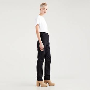 70's High Slim Straight Jeans 2