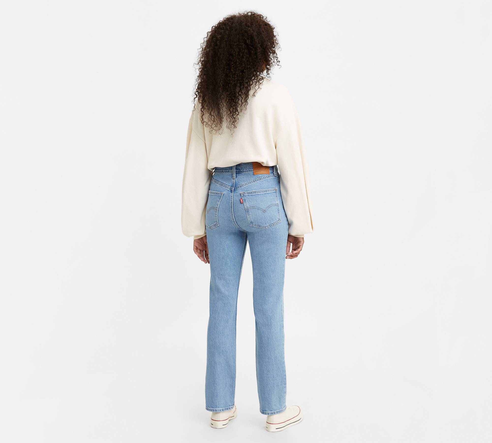 70's High Rise Slim Straight Women's Jeans - Light Wash | Levi's® CA