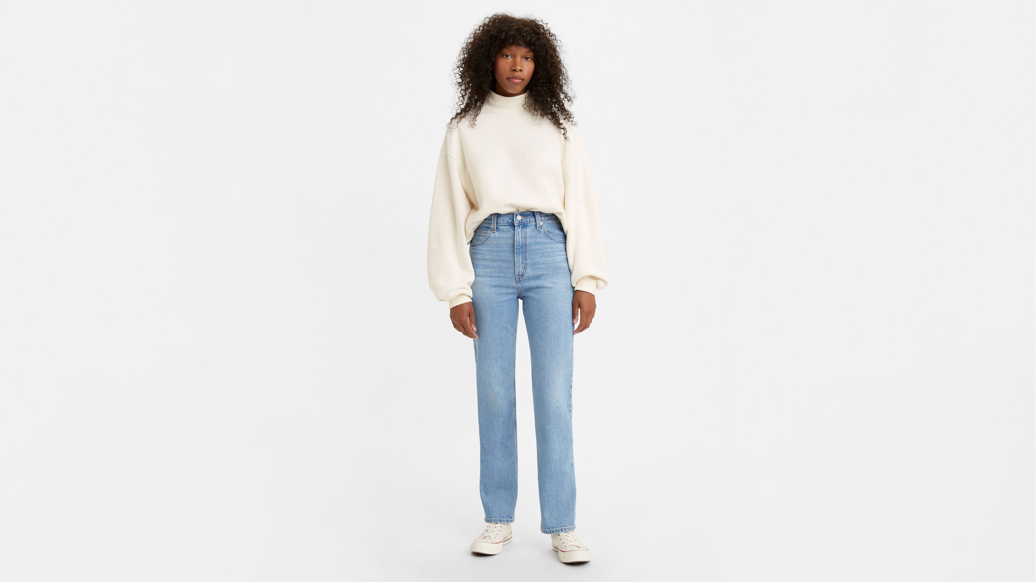 Джинсы Levis Women 70S High Slim Straight Jeans (A0898-0007) купить за  17500 руб. в интернет-магазине JNS