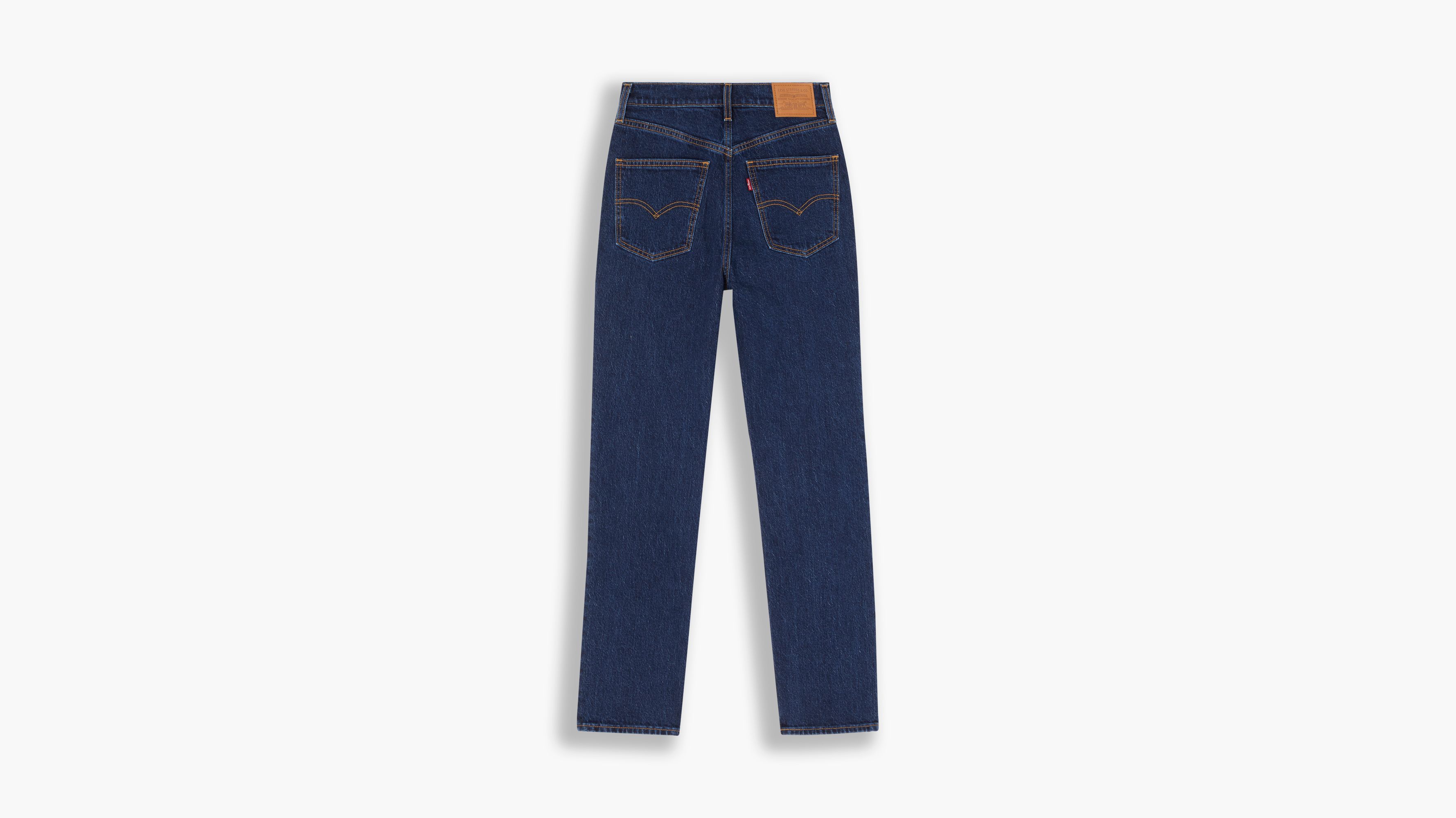 70's High Slim Straight Jeans