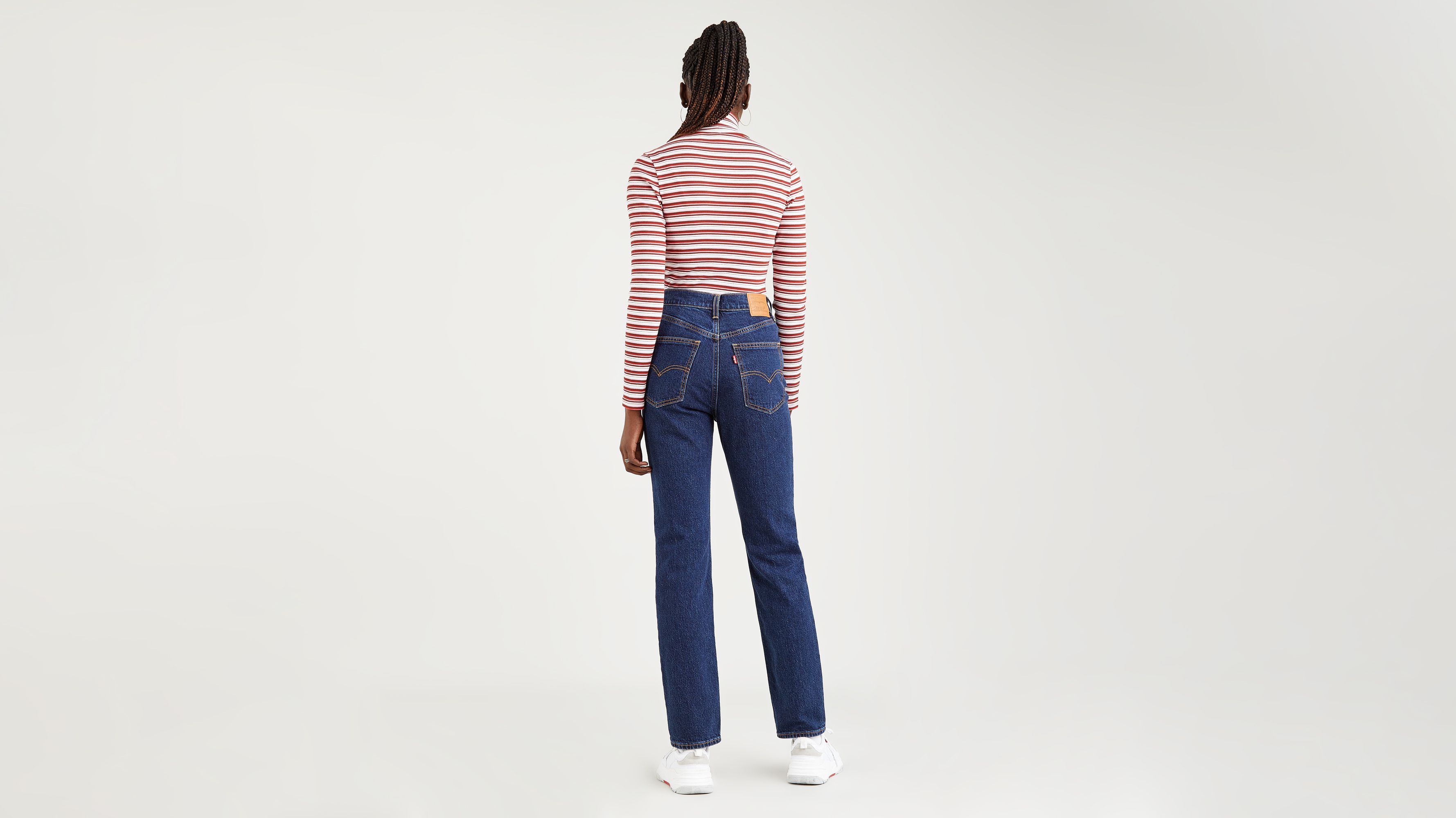 70's High Straight Jeans 3