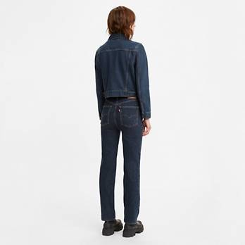 70's High Rise Slim Straight Women's Jeans - Dark Wash 70's High Rise Slim Straight Women's Jeans - Dark Wash