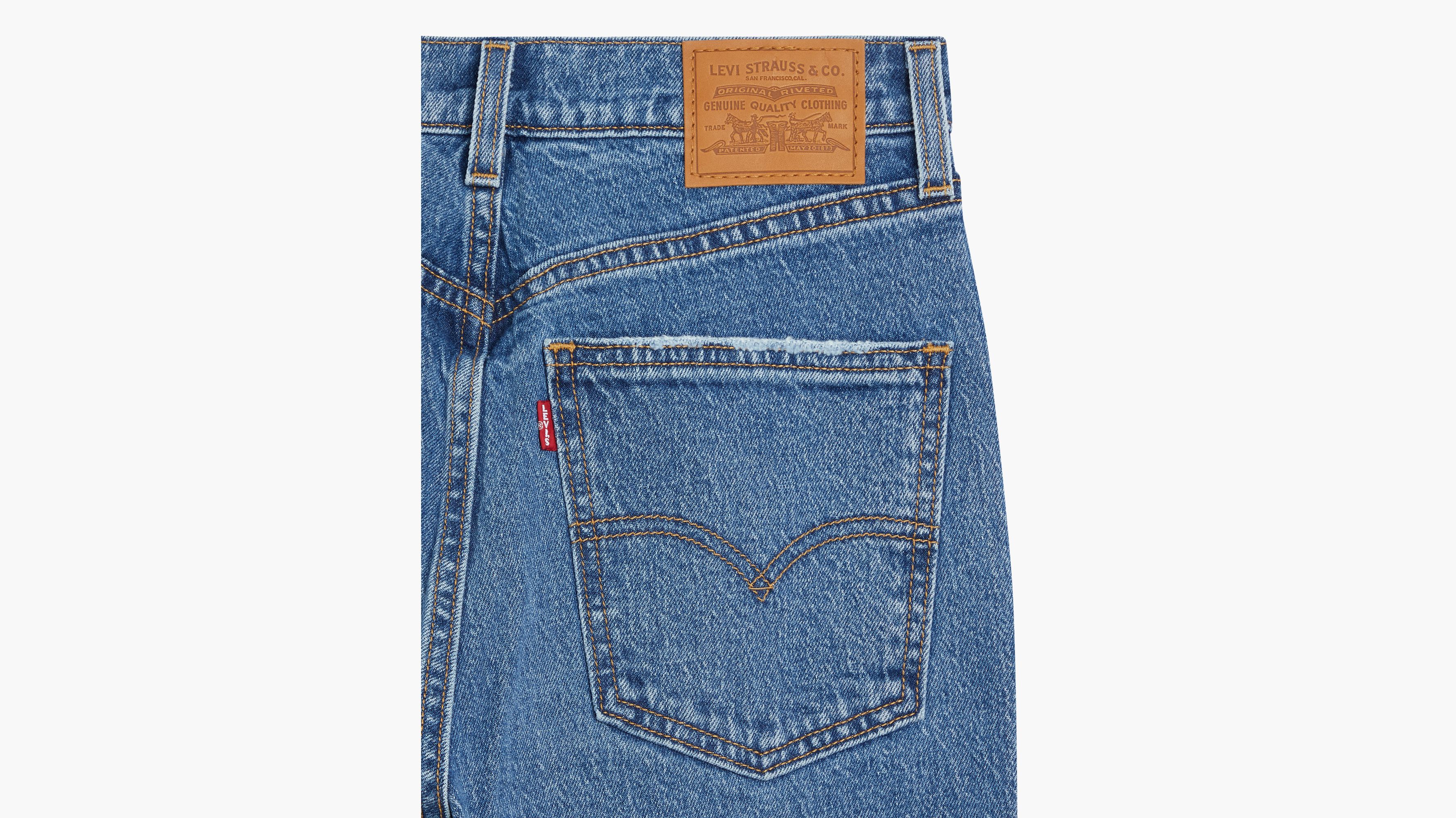 70's High Rise Slim Straight Women's Jeans 8