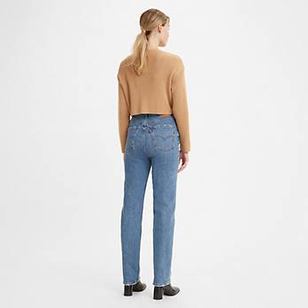 70's High Rise Slim Straight Women's Jeans 3