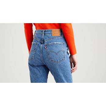 70's High Rise Slim Straight Women's Jeans - Medium Wash | Levi's® US