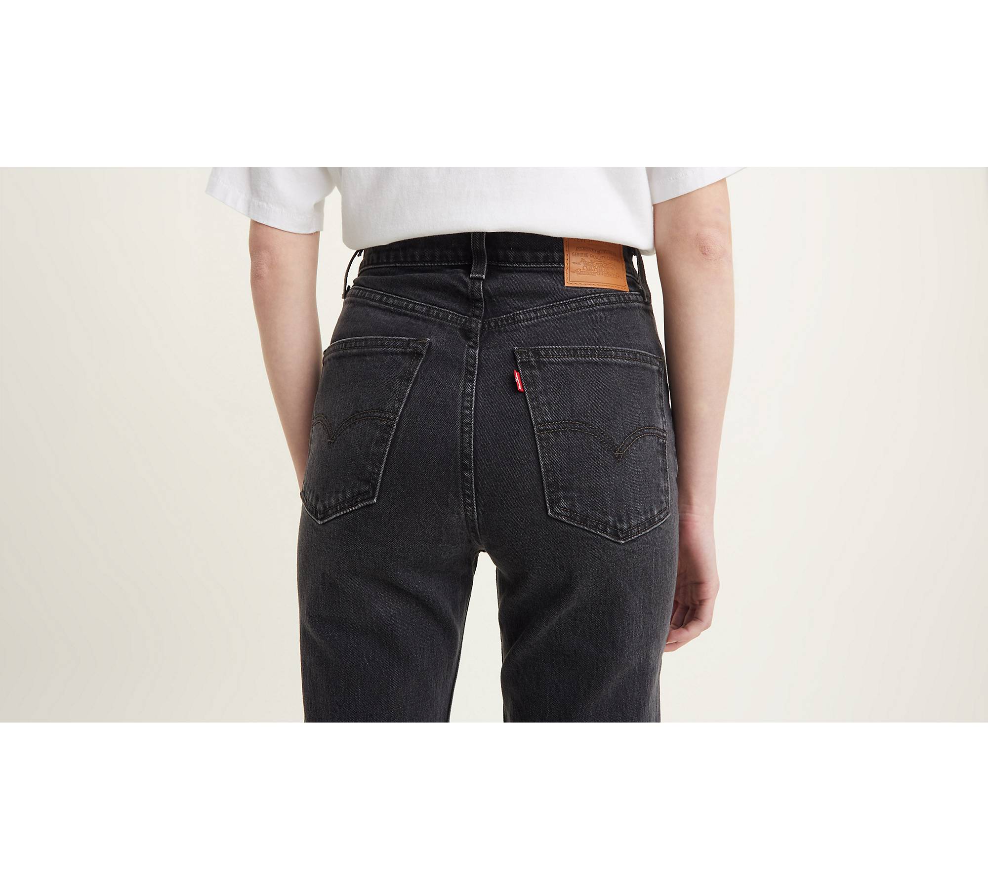 70's High Slim Straight Jeans - Black | Levi's® IE