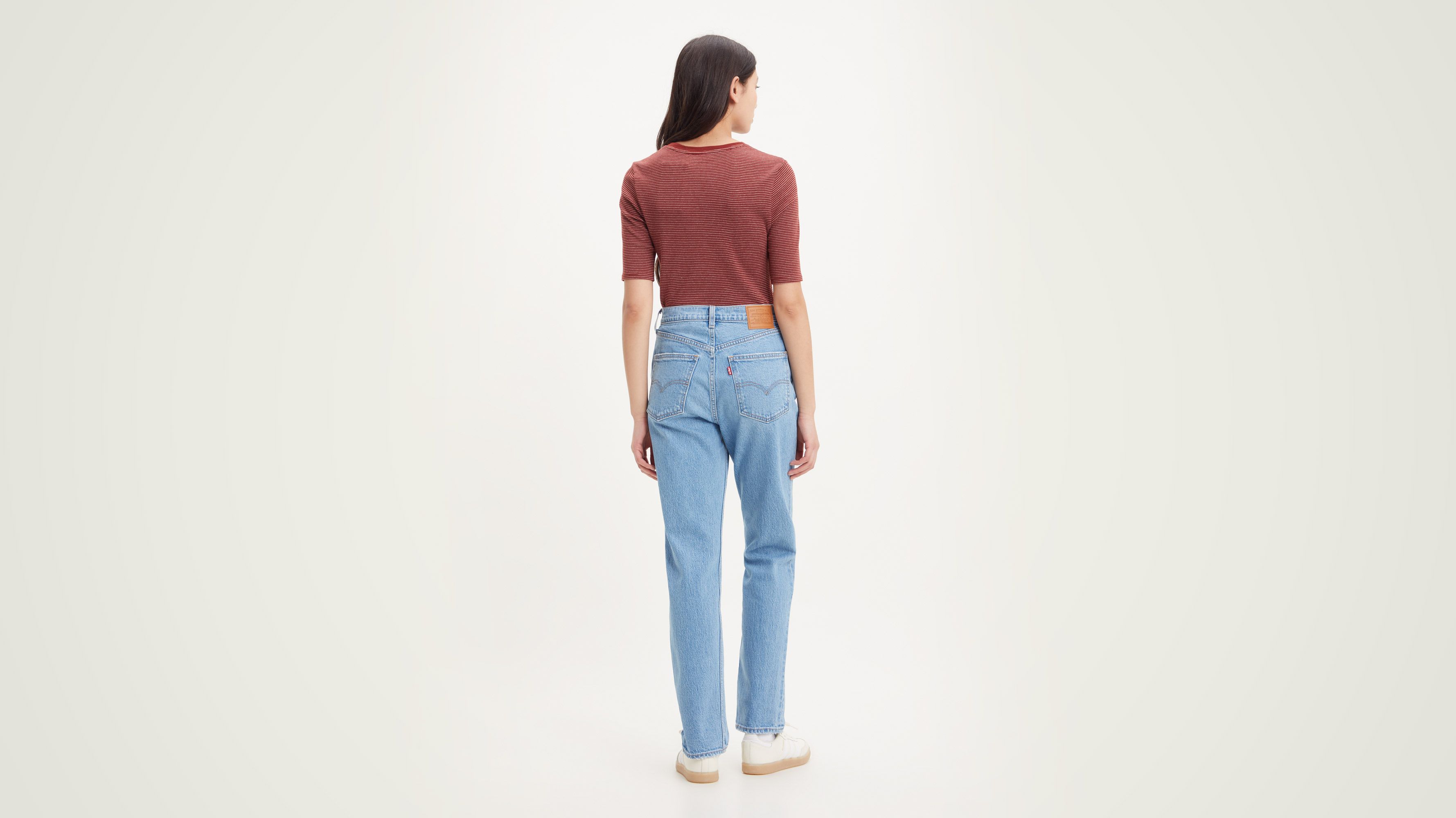 70's High Slim Straight Jeans - Blue | Levi's® NO