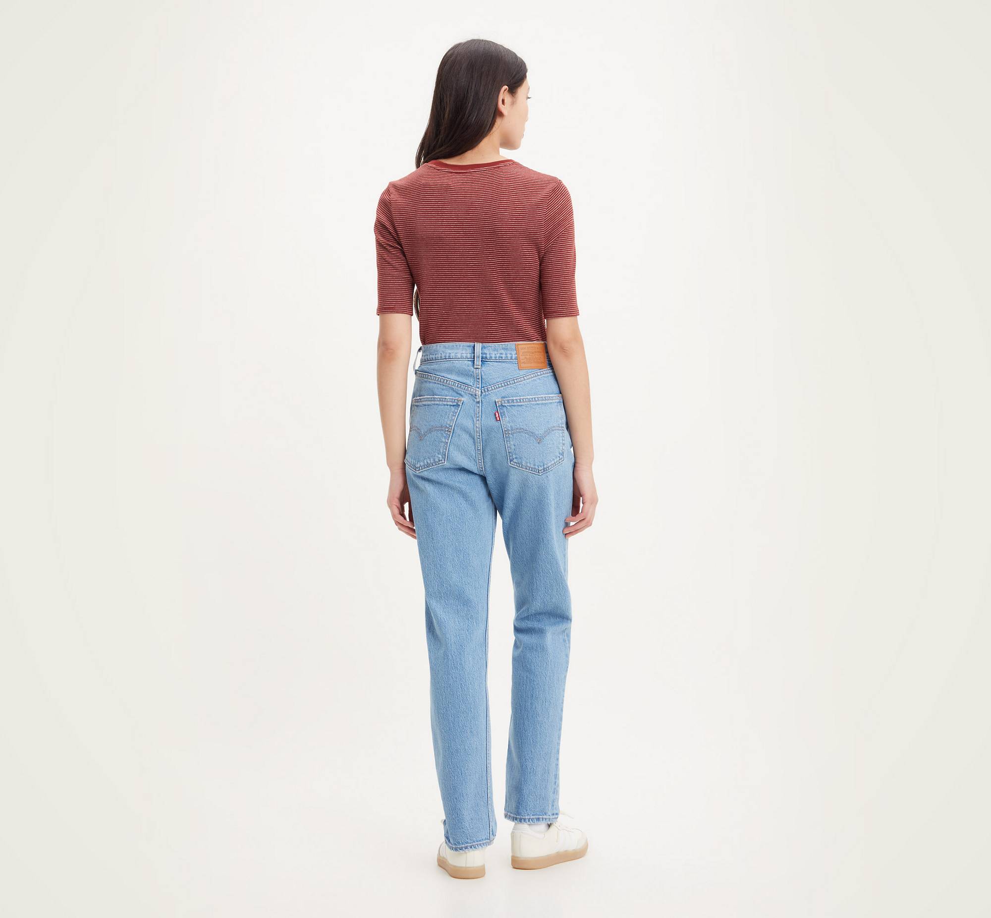 70's High Slim Straight Jeans 3