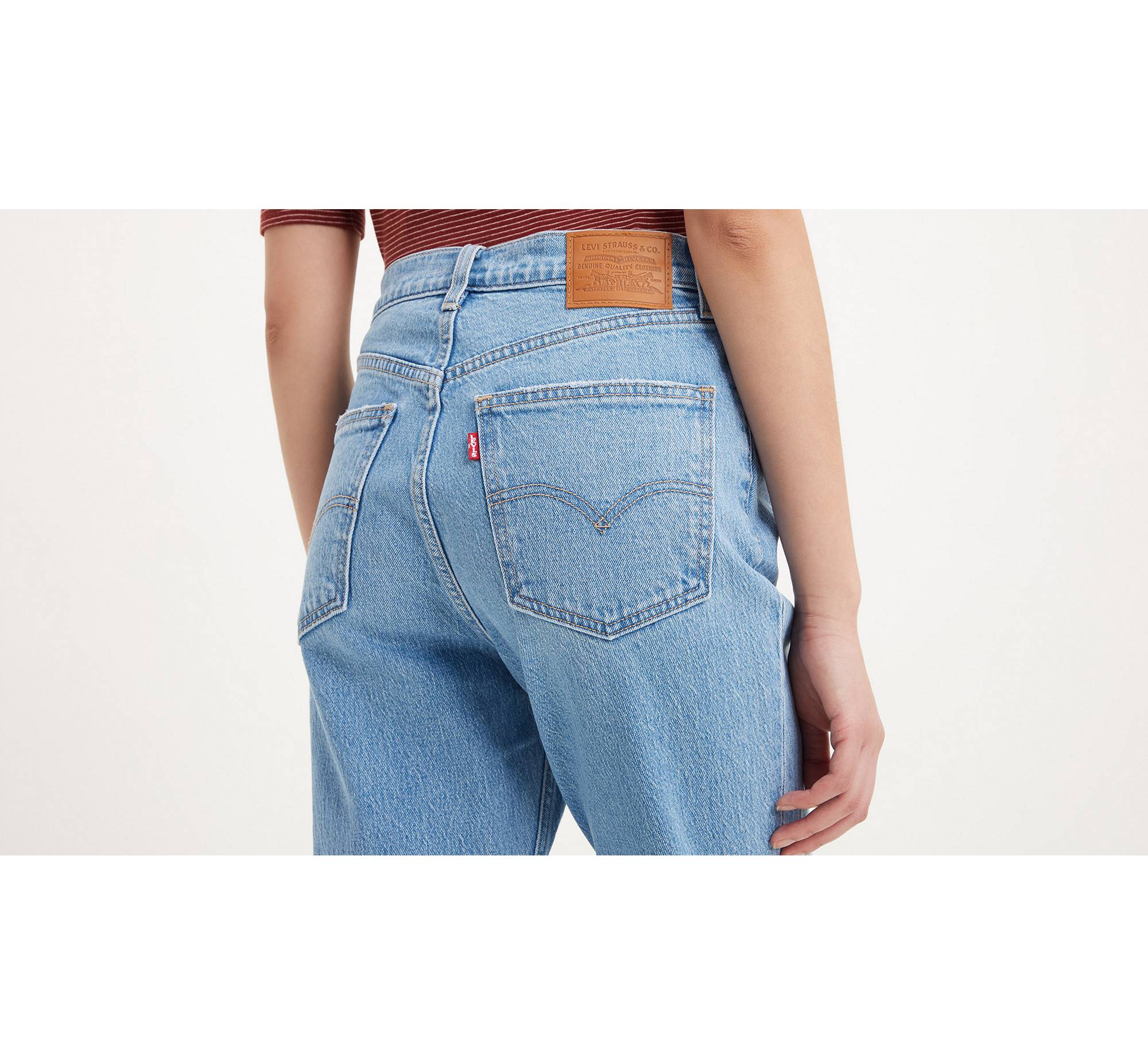 70's High Slim Straight Jeans - Blue | Levi's® IS
