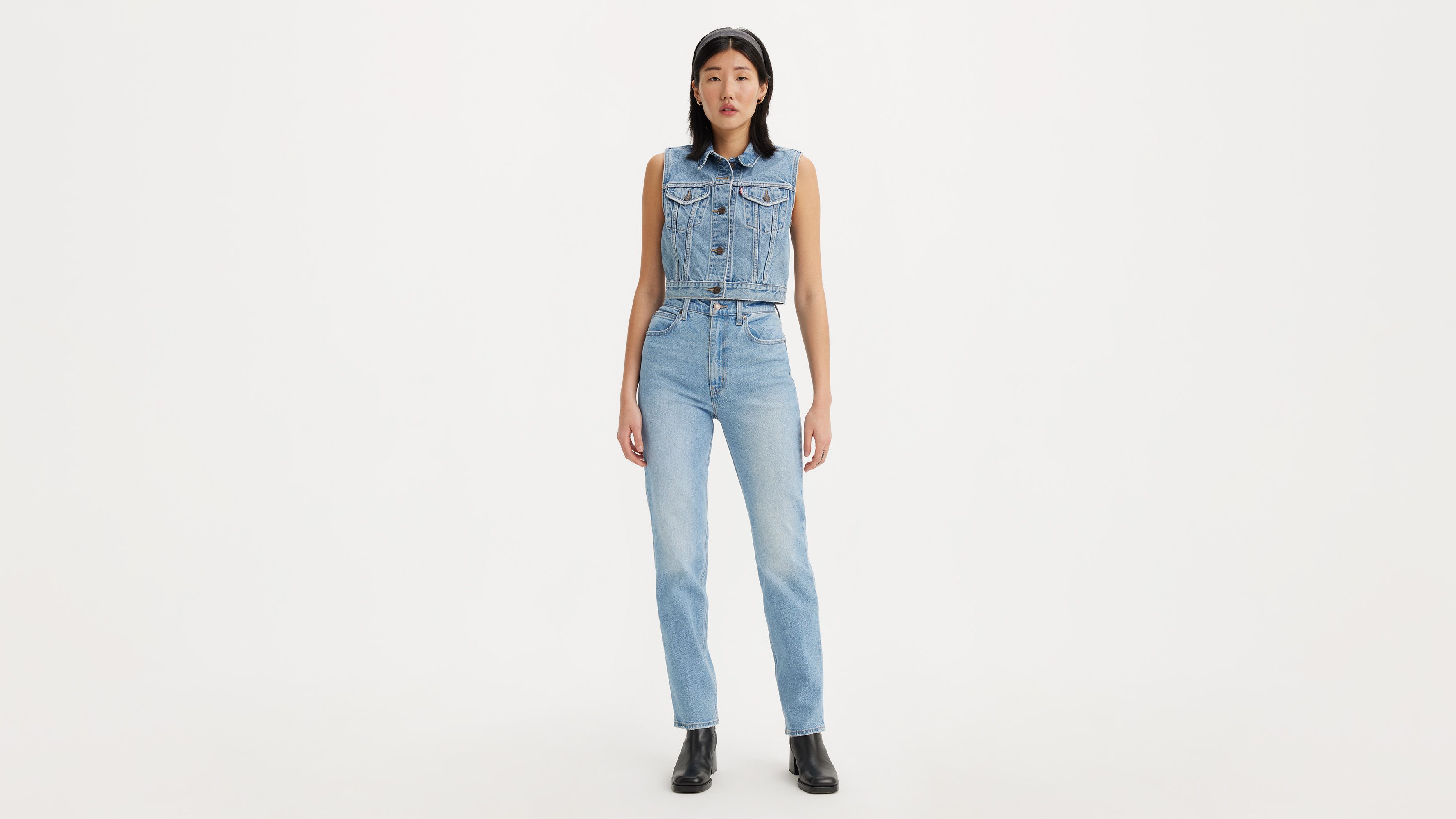 70's High Slim Straight Women's Jeans - Medium Wash | Levi's® US