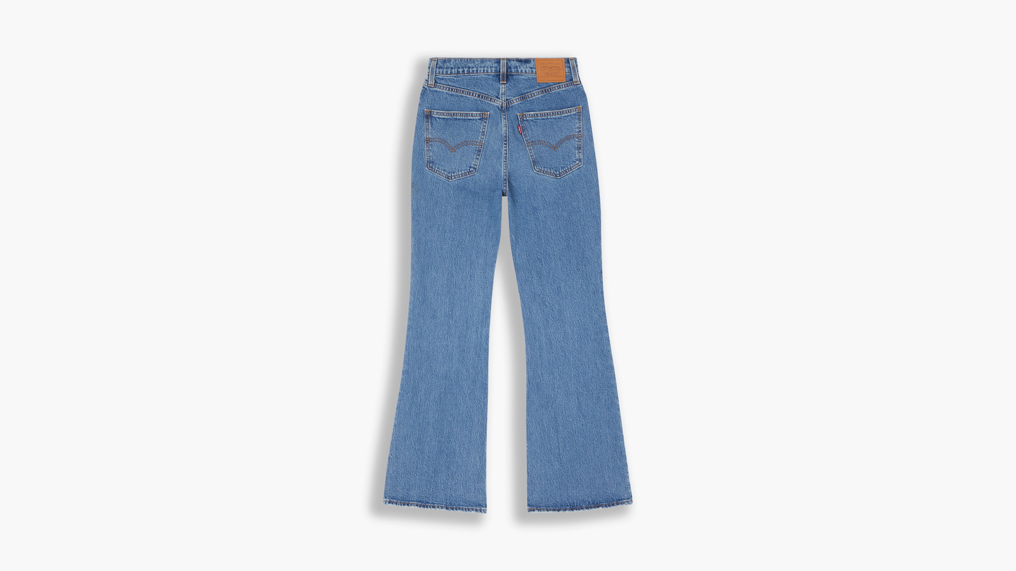 70's High Rise Flare Women's Jeans 7