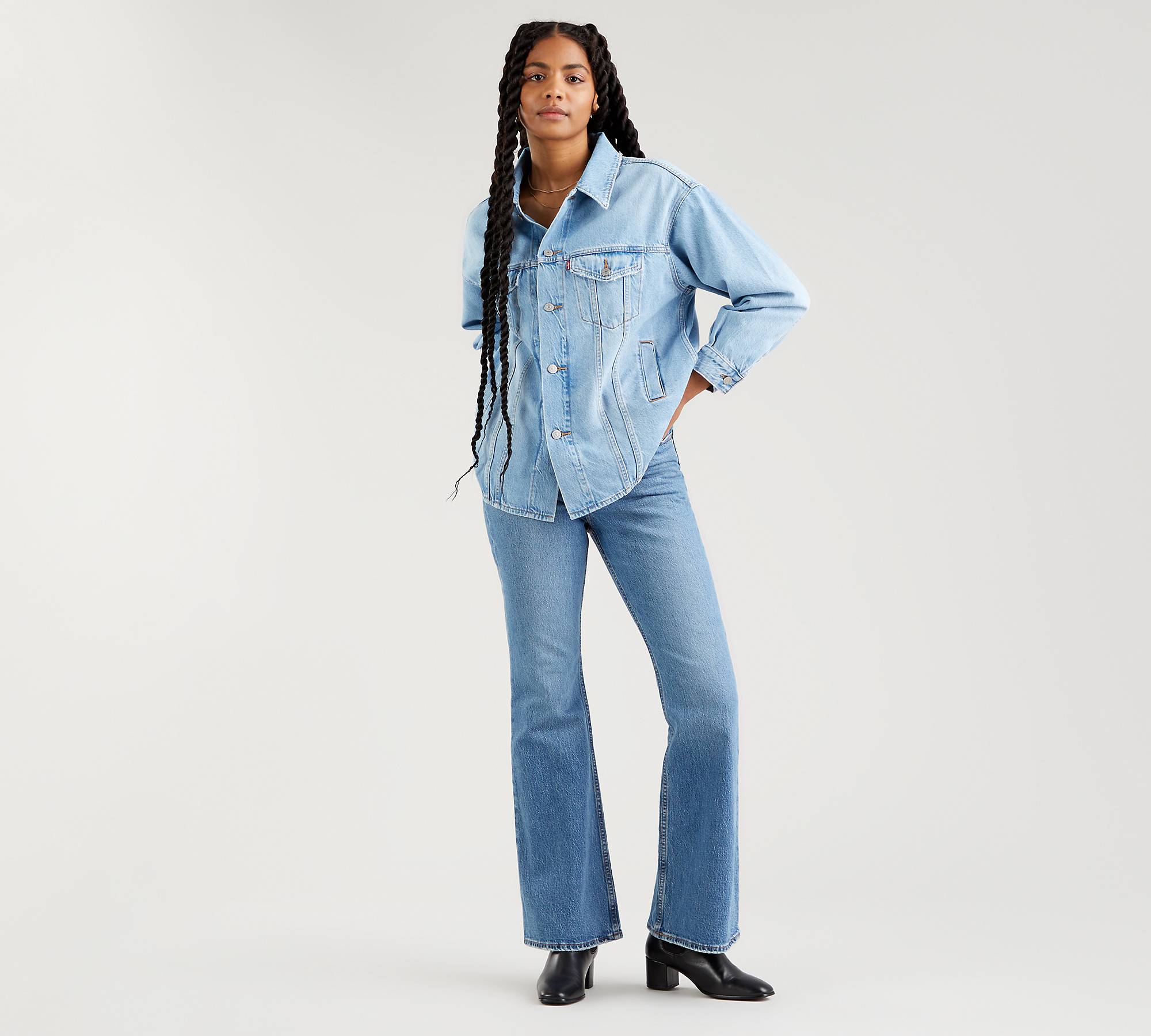 70s High Flare - Blue | Levi's® NO