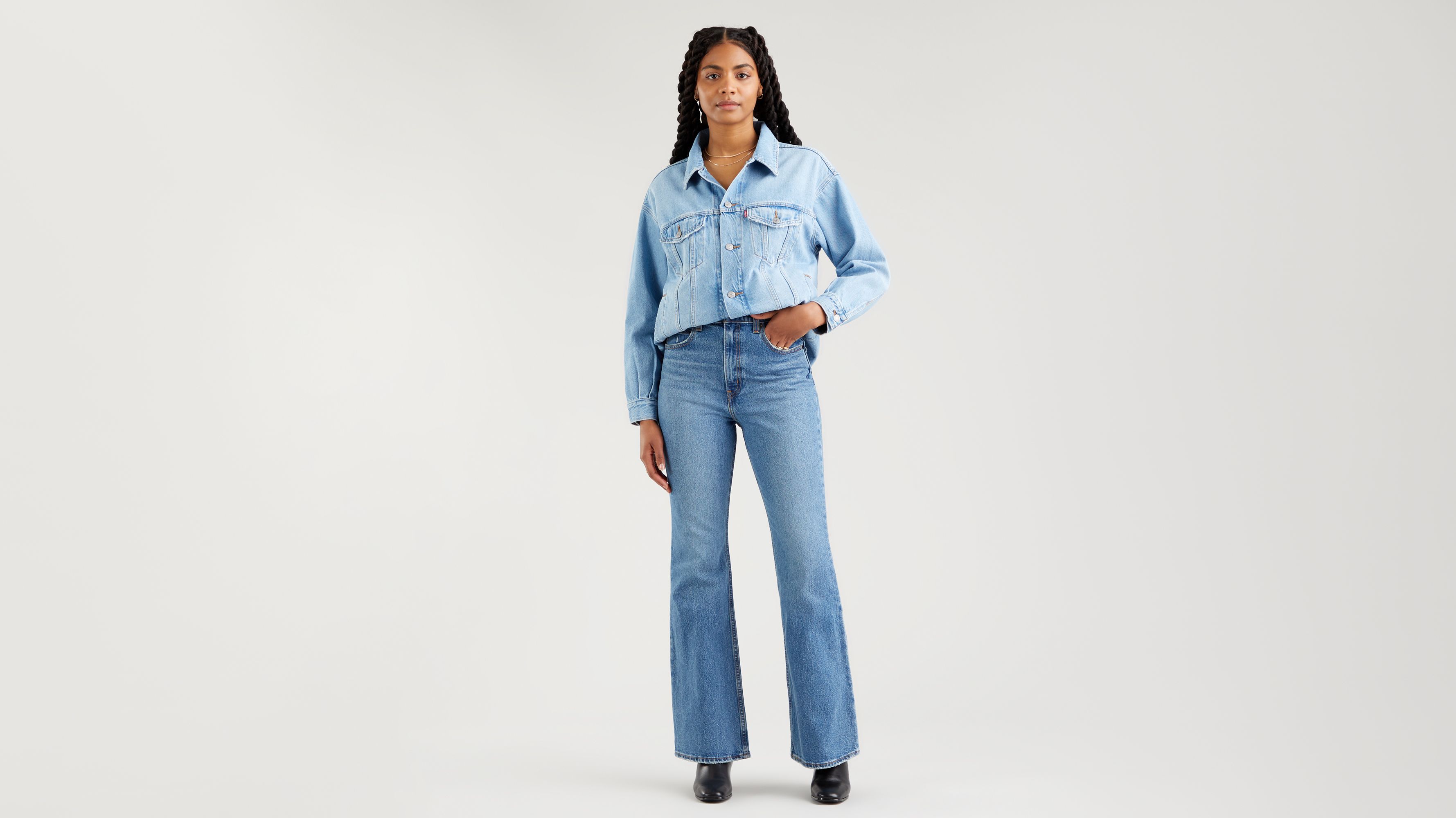 Levis Flare Jeans Womens, Flare Jeans Full Length