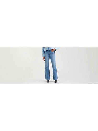 70's High Flare Jeans - Blue | Levi's® GB