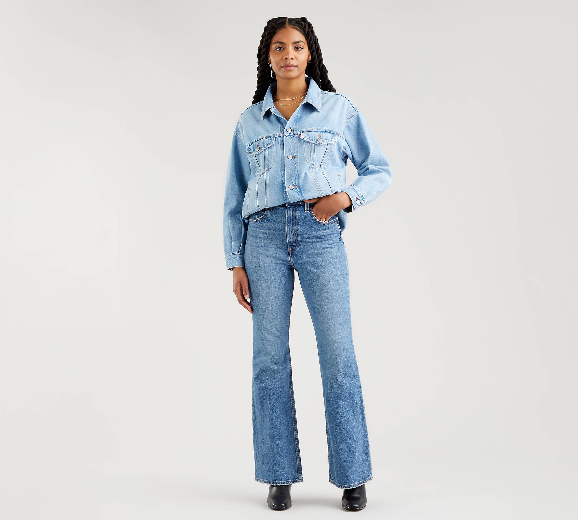 70s High Flare - Blue | Levi's® GB
