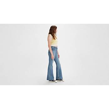 Levi's® 70S HIGH FLARE - Flared Jeans - take it out/destroyed denim 