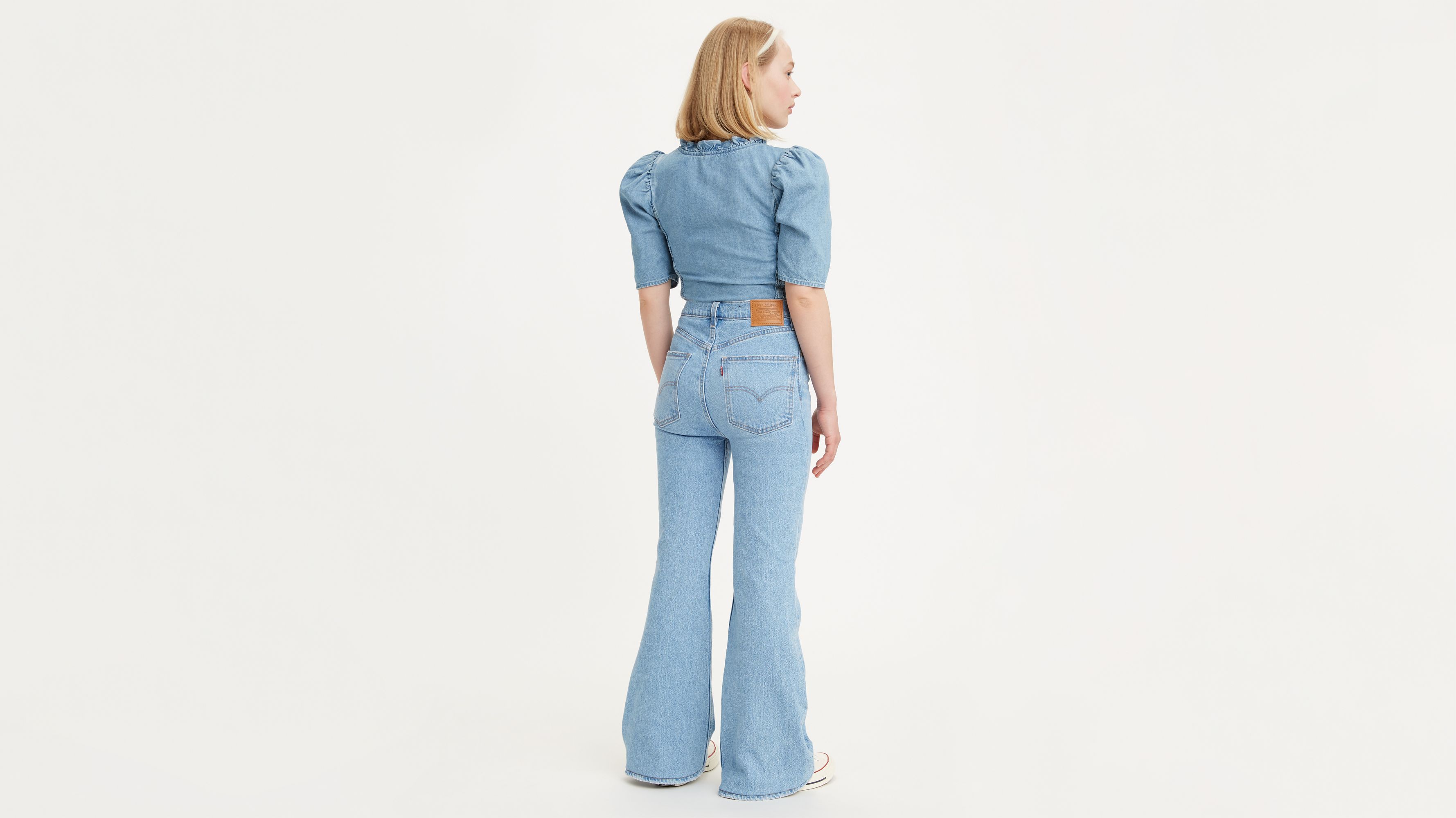 70's High Rise Flare Women's Jeans - Light Wash | Levi's® US