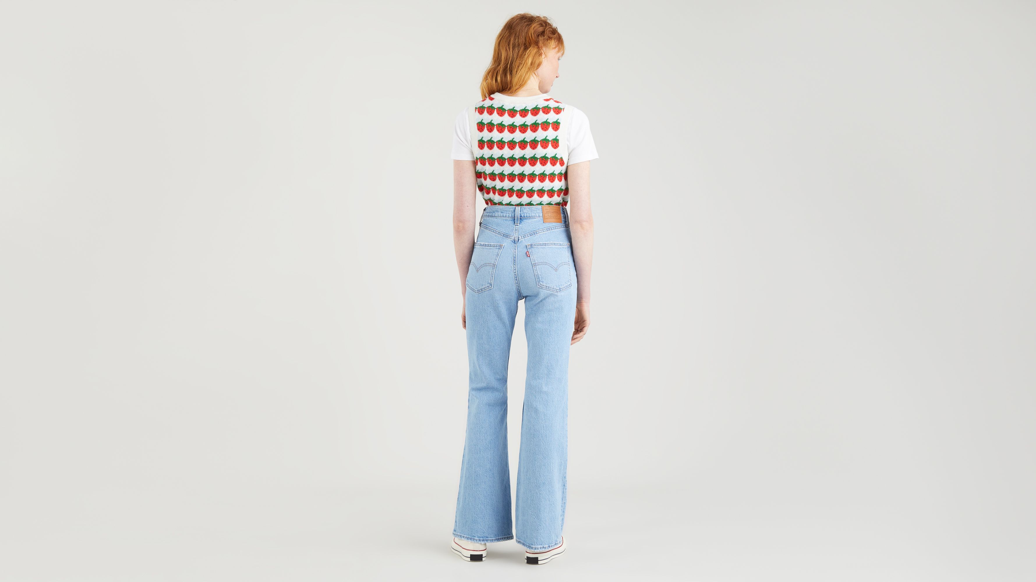 70's High Flare Jeans