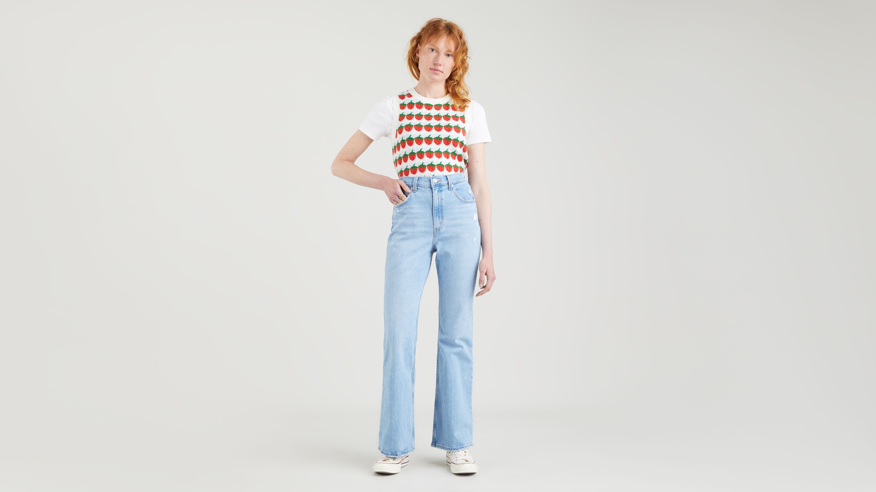 70's High Flare Jeans 5