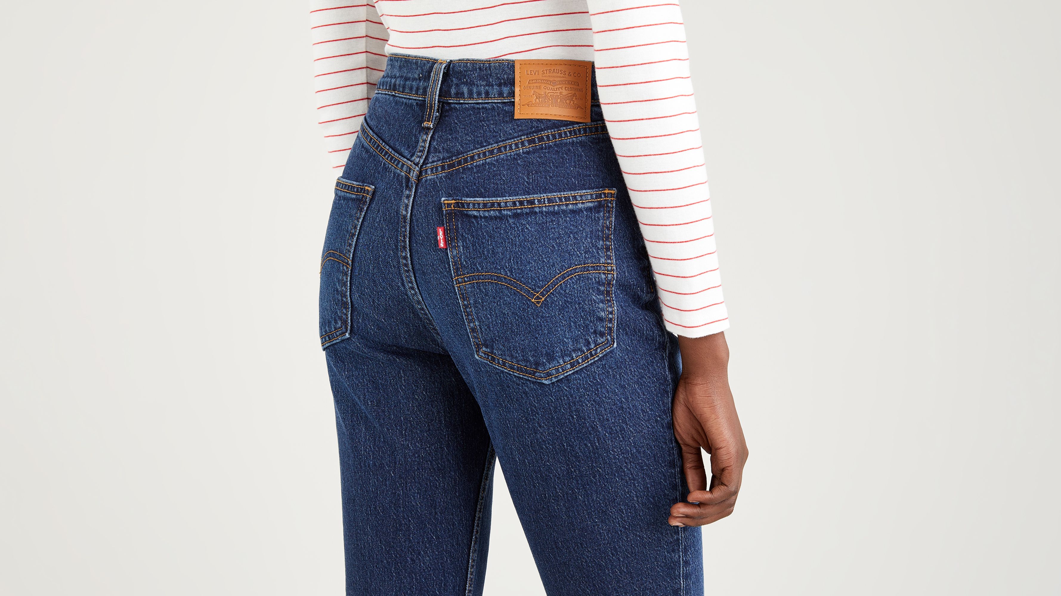 Levi's DODO JEAN 別注 70'S HIGH FLARE 70's High Flare Women's Jeans - Dark Wash | Levi's® US