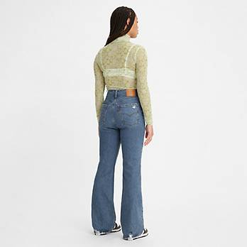 70's High Rise Flare Women's Jeans 4