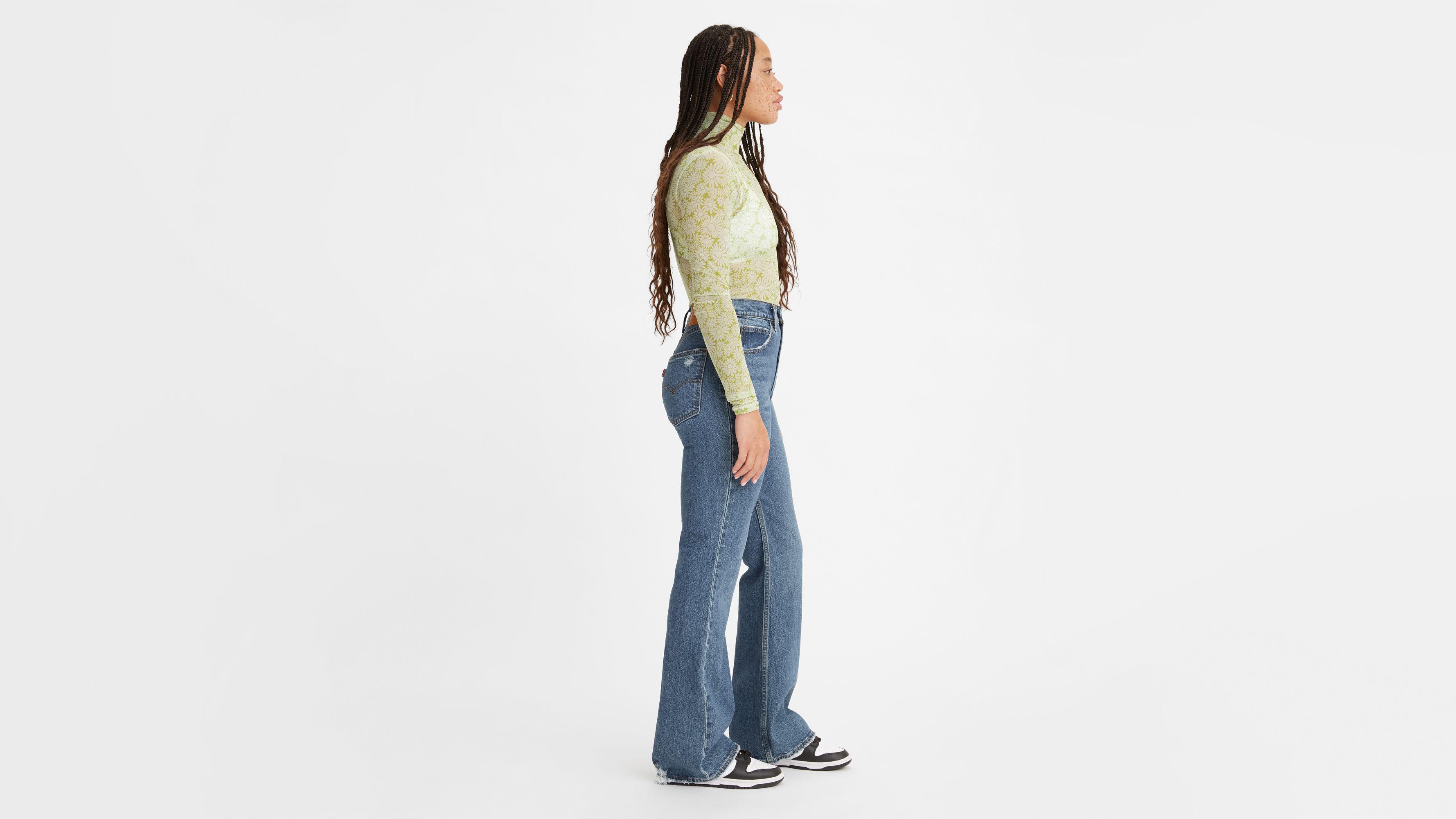 Levi's(r) Premium 70s High Flare (Just A Hint) Women's Jeans - Yahoo  Shopping