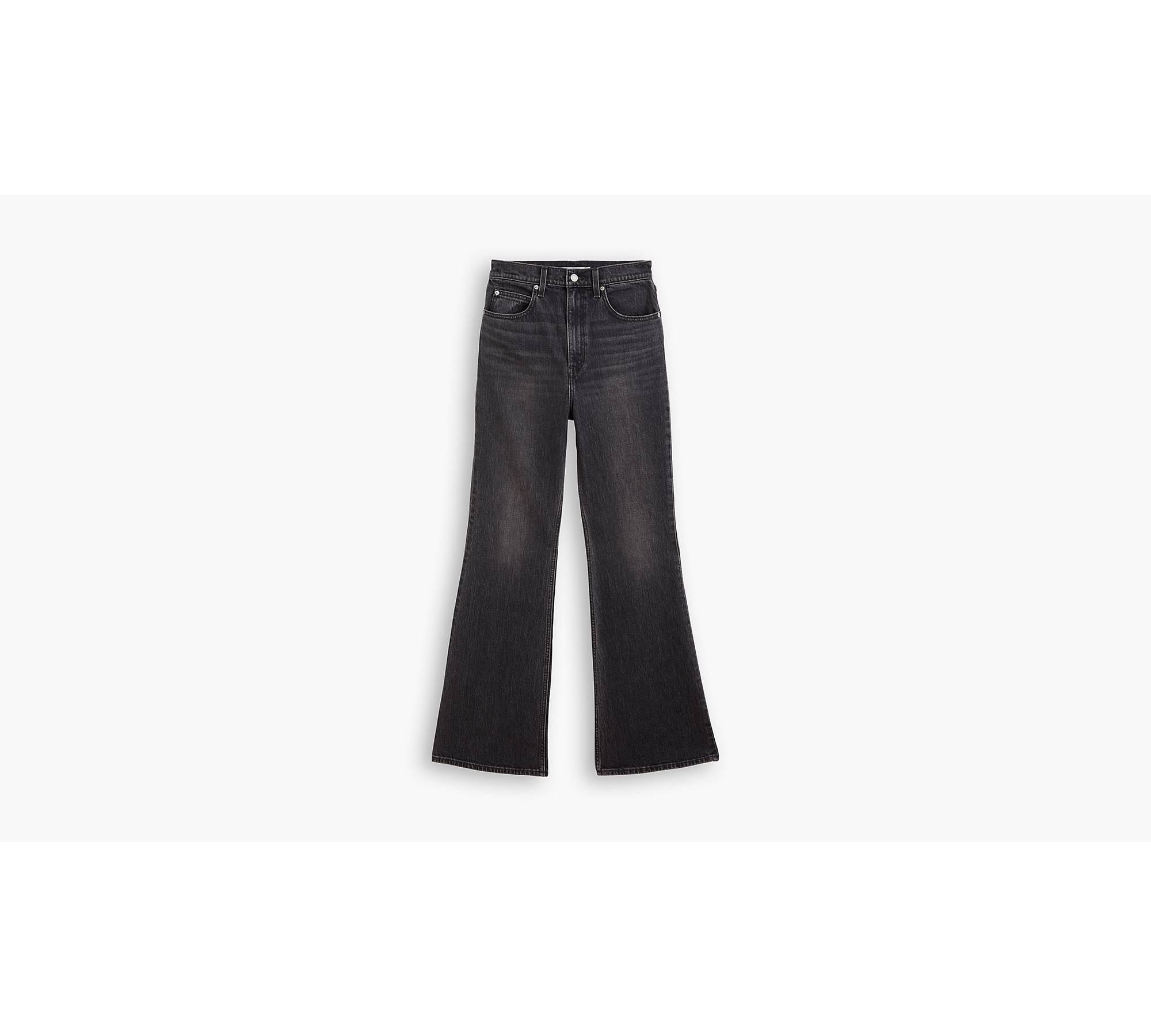 70's High Flare Jeans - Black | Levi's® AD