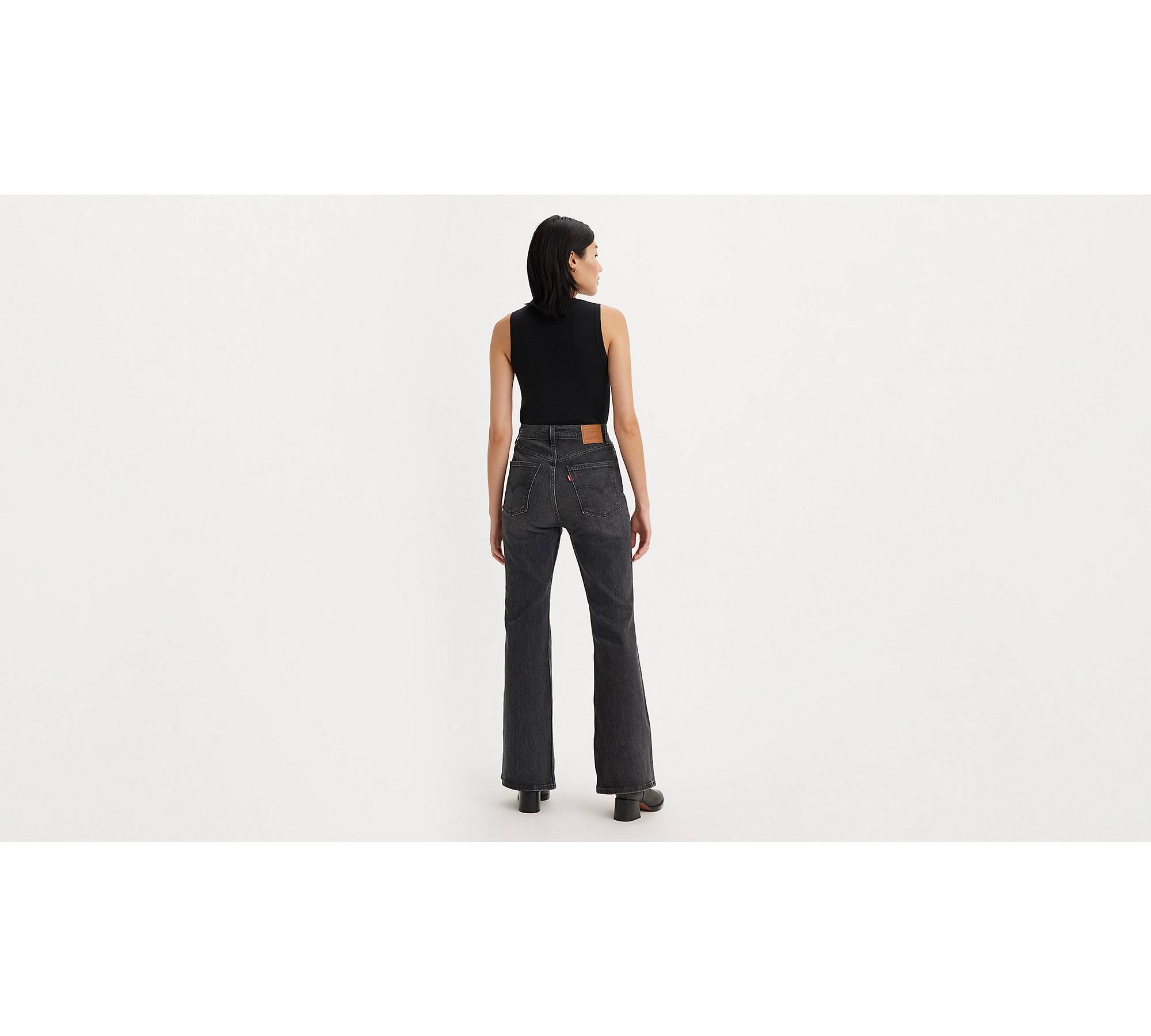 70's High Flare Women's Jeans - Black | Levi's® US