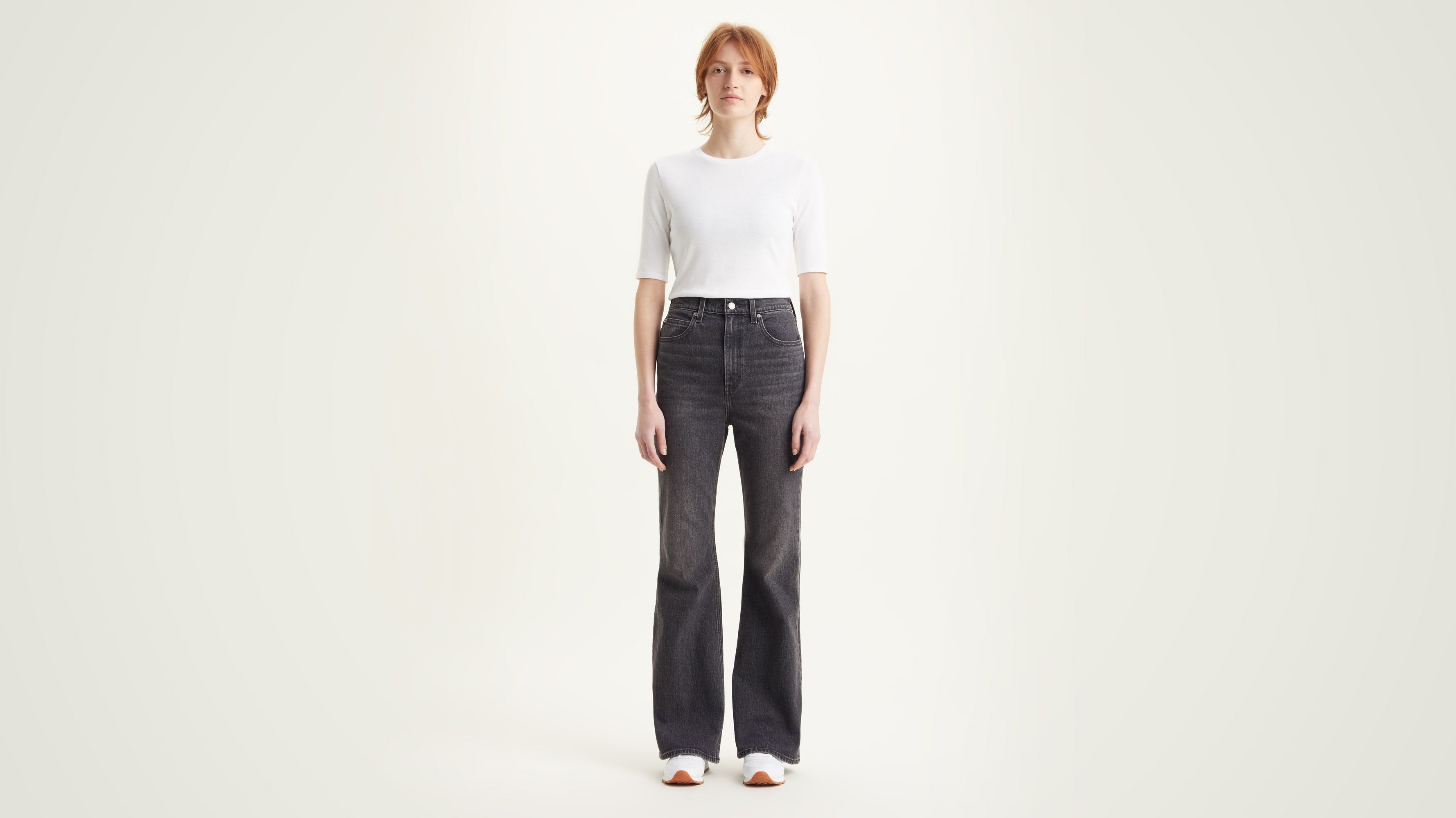 70's High Flare Jeans - Black | Levi's® MT