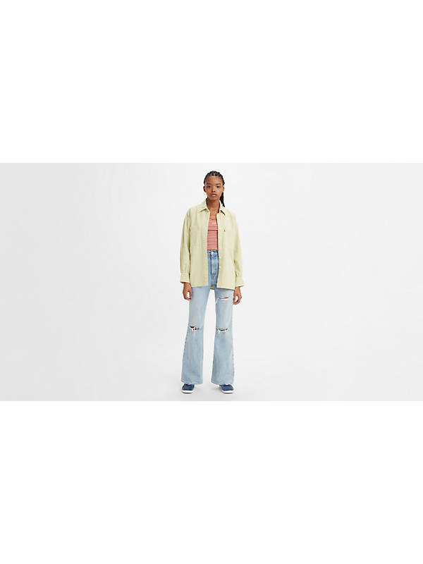 70s High Flare Women's Jeans - Light Wash | Levi's® US