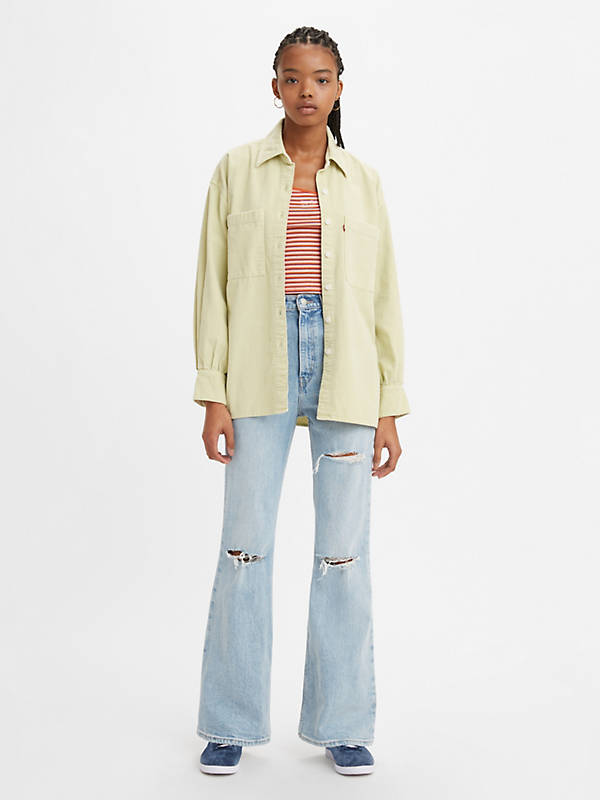 70s High Flare Women's Jeans - Light Wash | Levi's® US