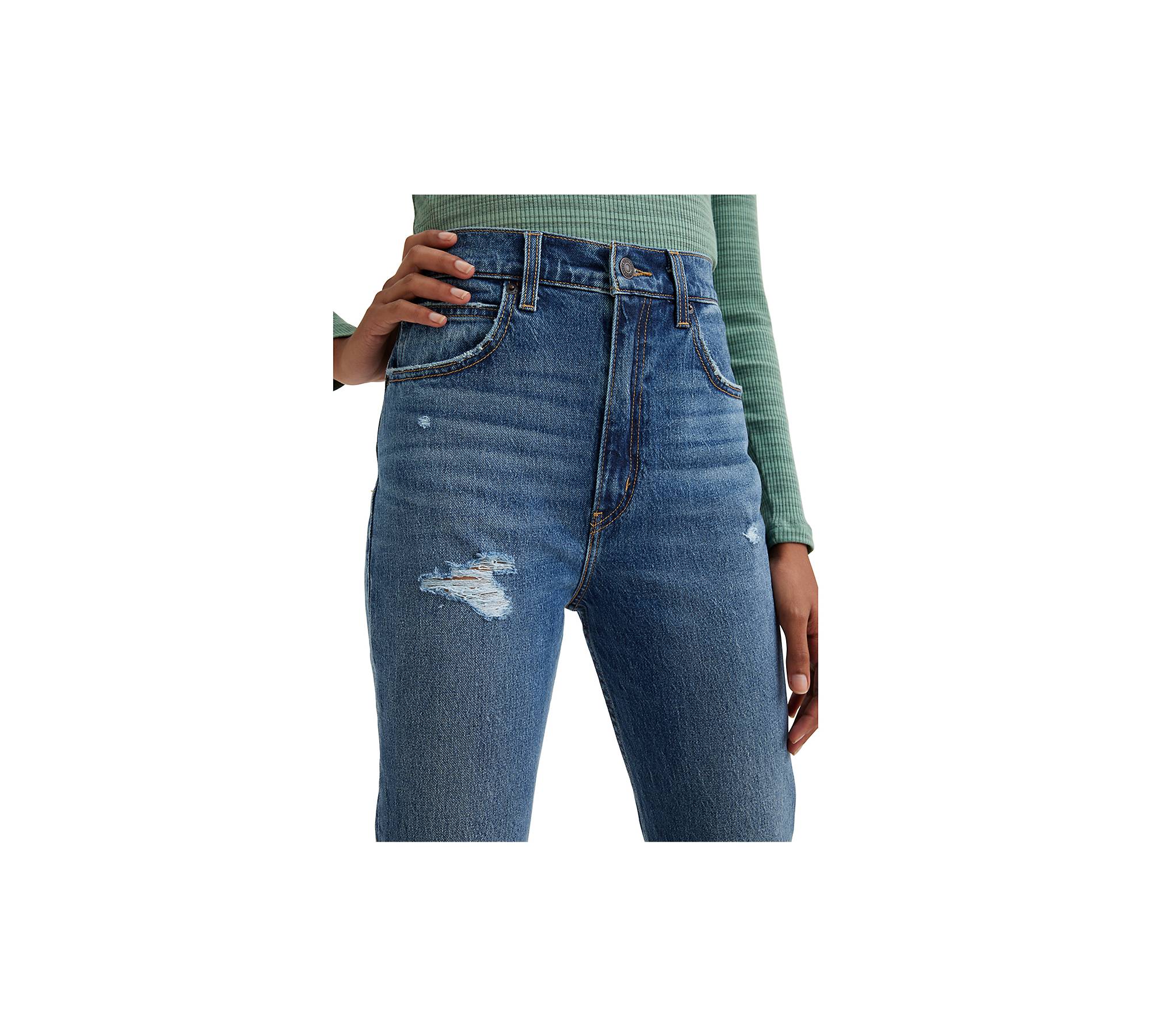 On 34th Women's High Rise Utility Cargo Jeans, Created for Macy's