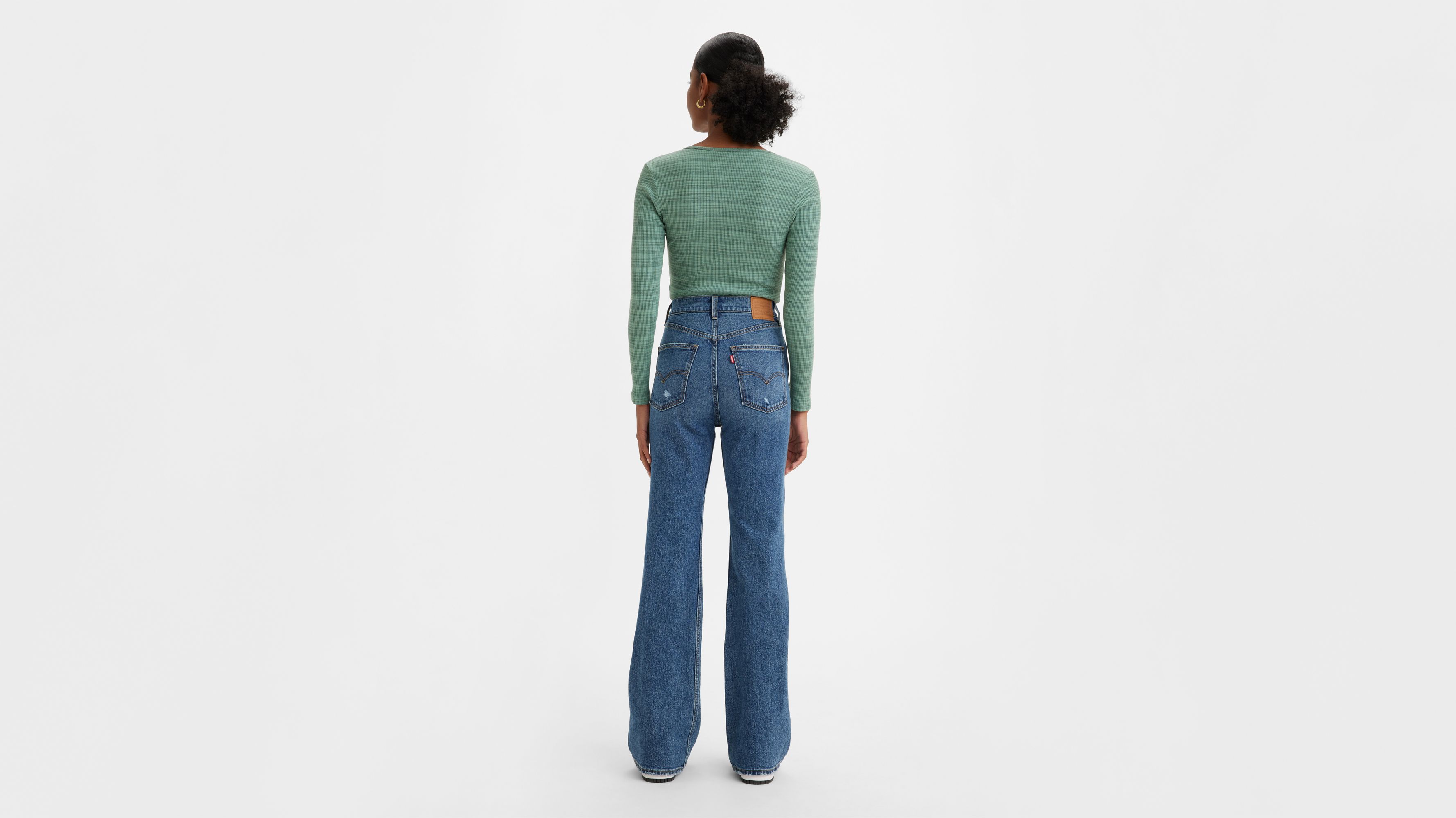 70's High Flare Women's Jeans - Dark Wash | Levi's® CA