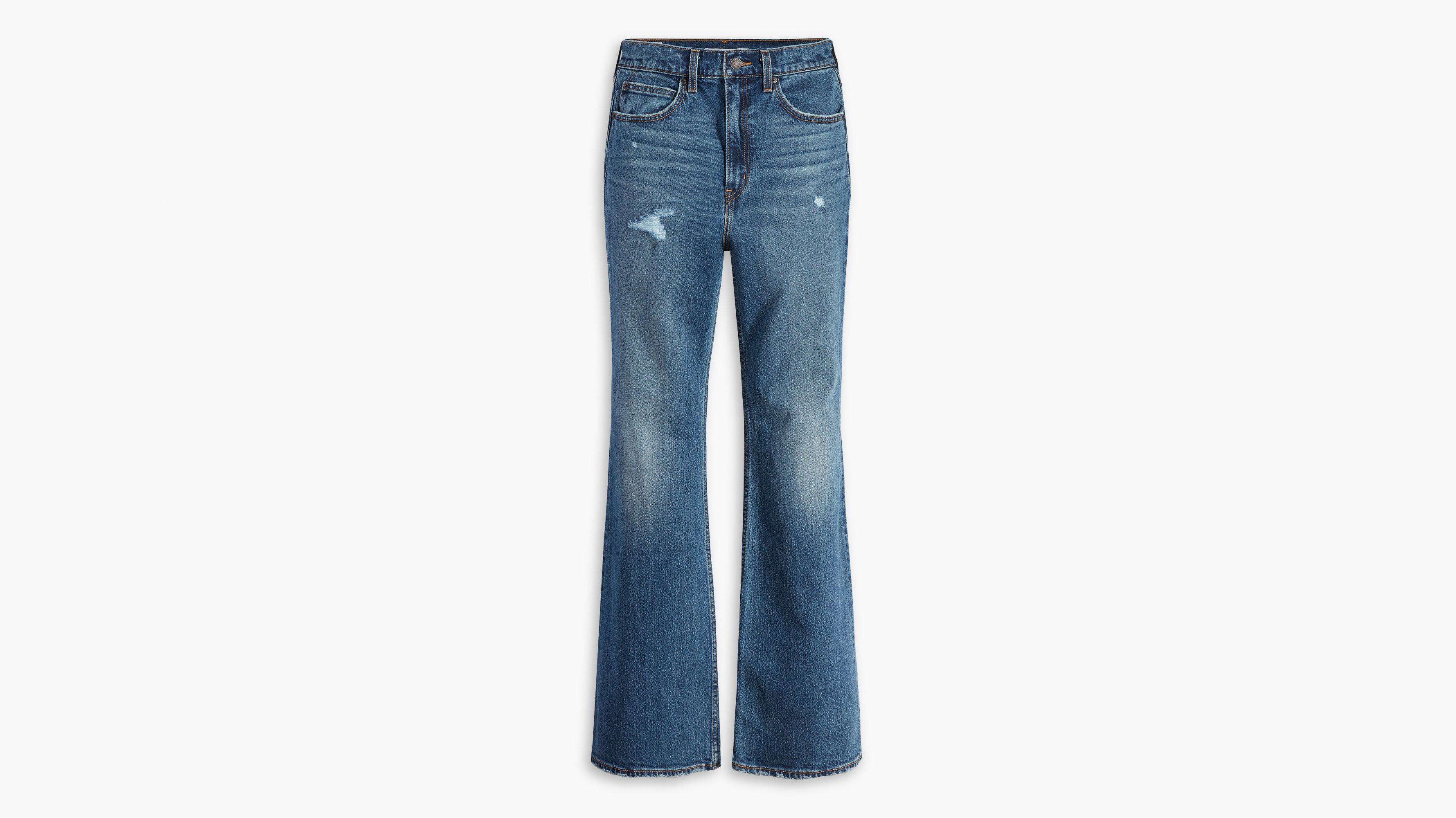 Levi's 70s High Flare Jeans - Light Wash Jeans - High Rise Jeans - Lulus