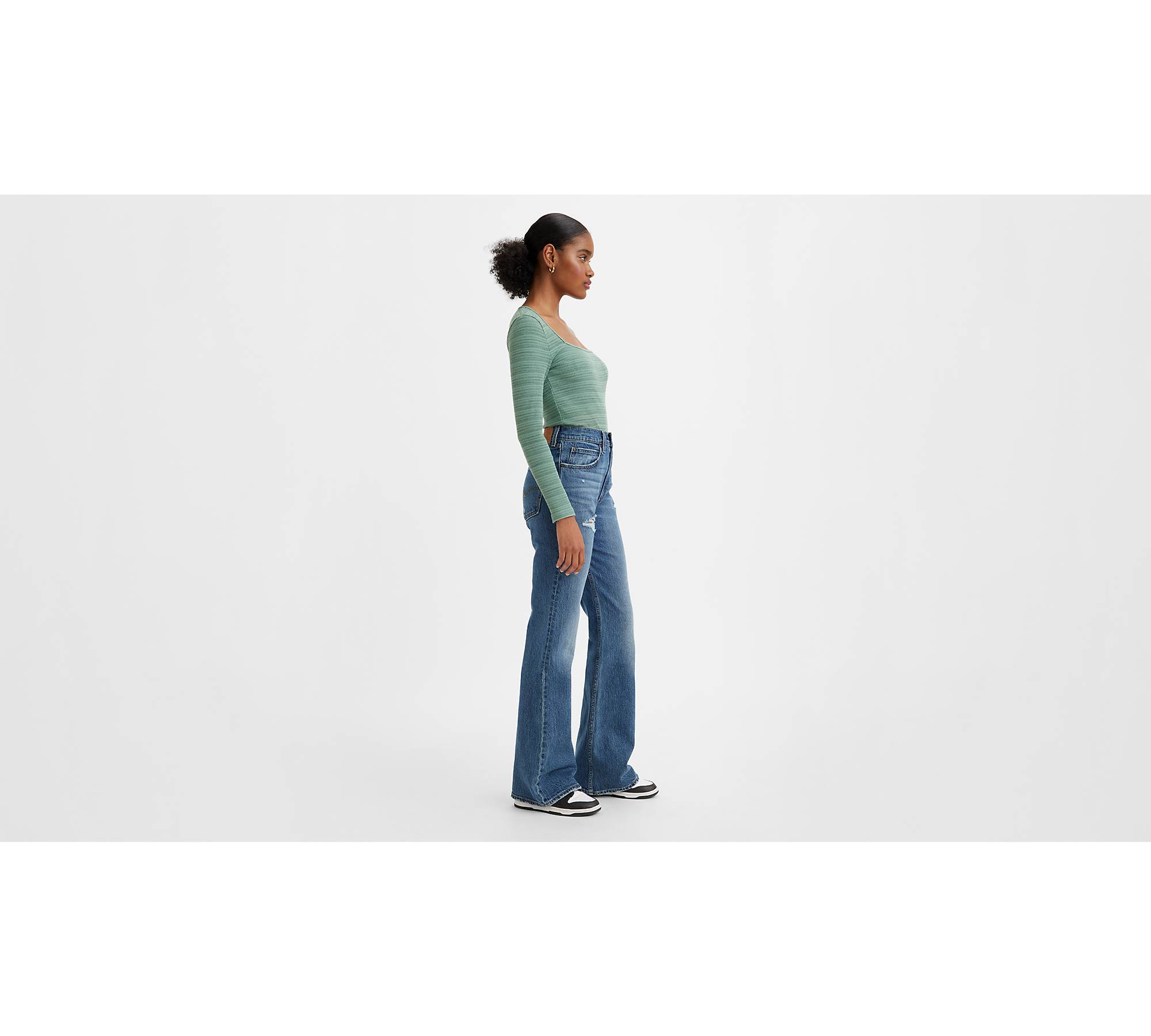 Levis Flare Jeans Womens, Flare Jeans Full Length